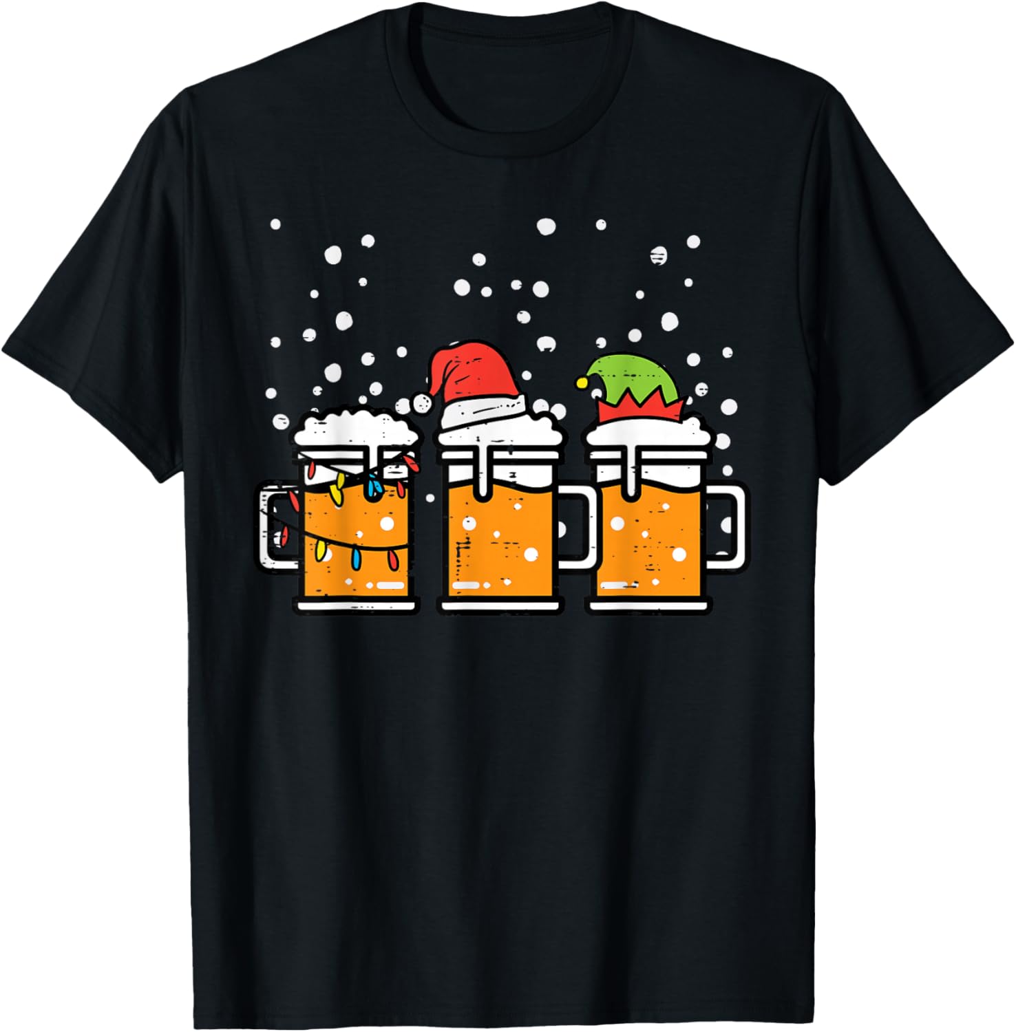 Christmas Santa Elf Funny Xmas Holiday Winter Dad Men