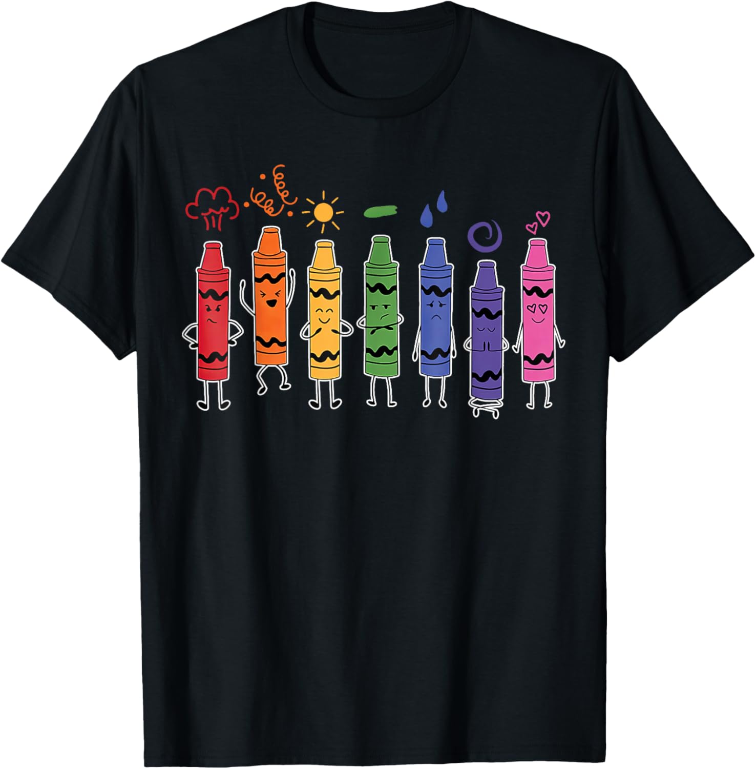 Mood Color Crayons Teacher