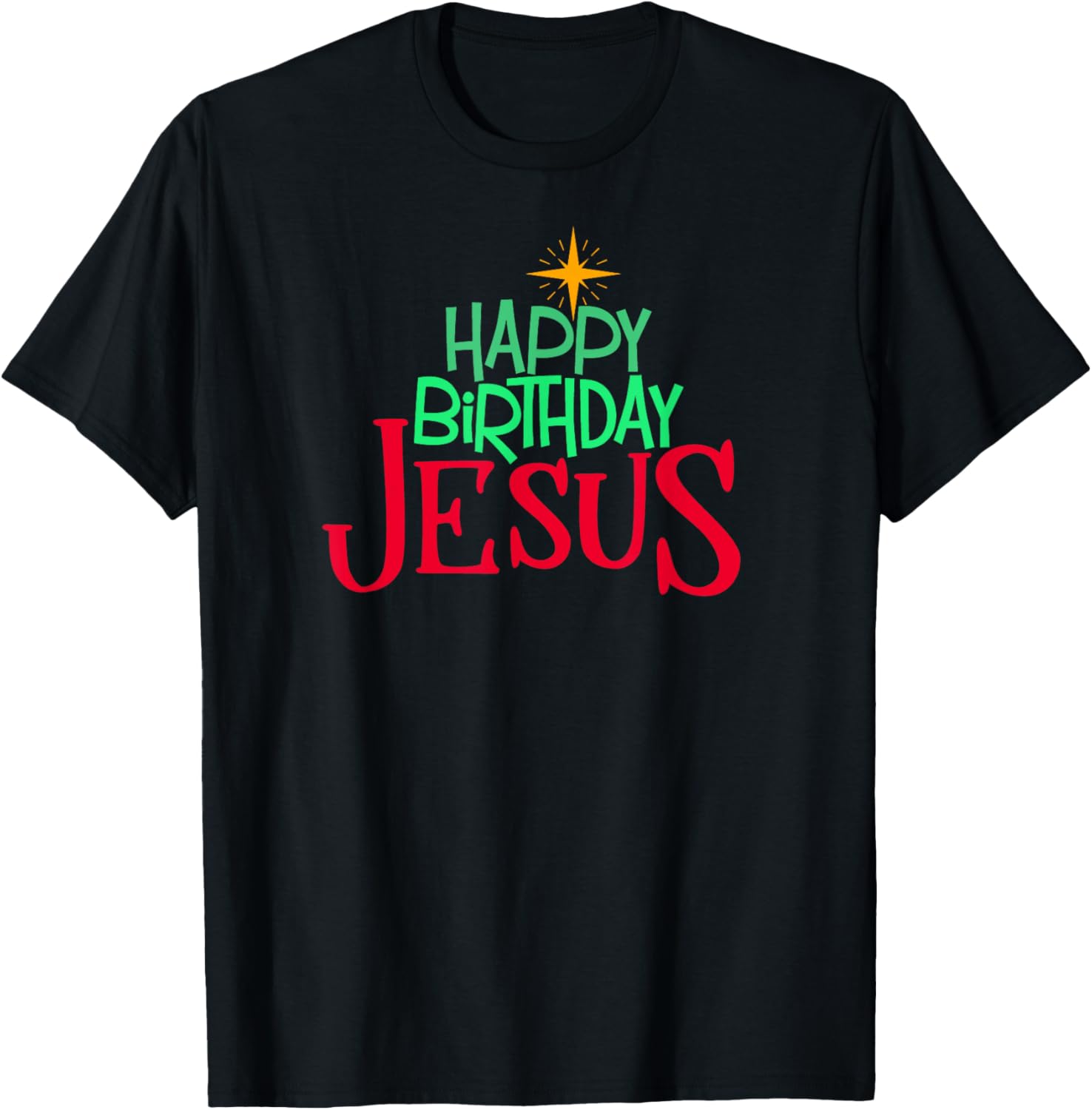 Christian Christmas HAPPY BIRTHDAY JESUS Women Men Kids