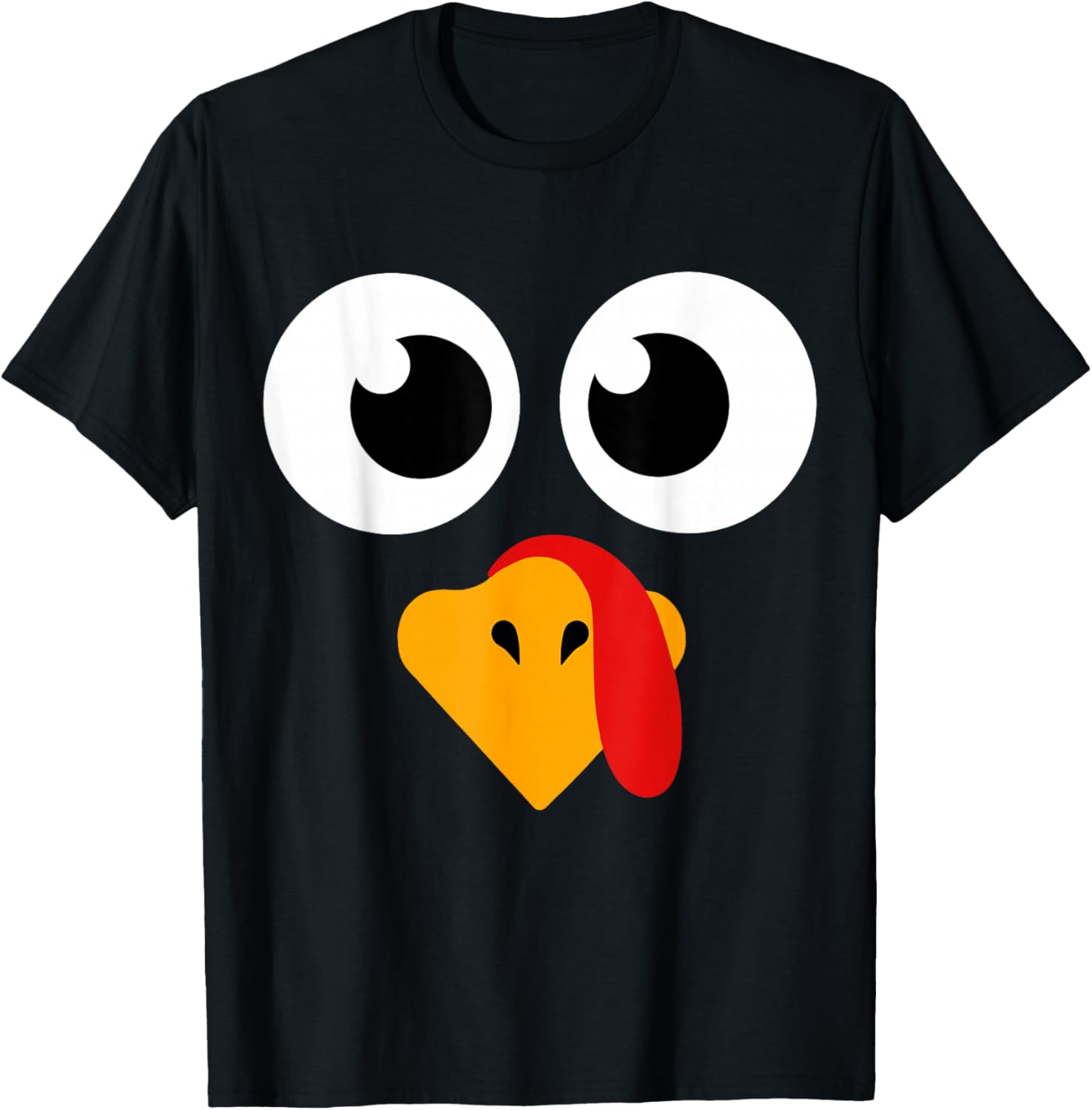 Thanksgiving Shirts Turkey Face Women Kids Men Boys Girls