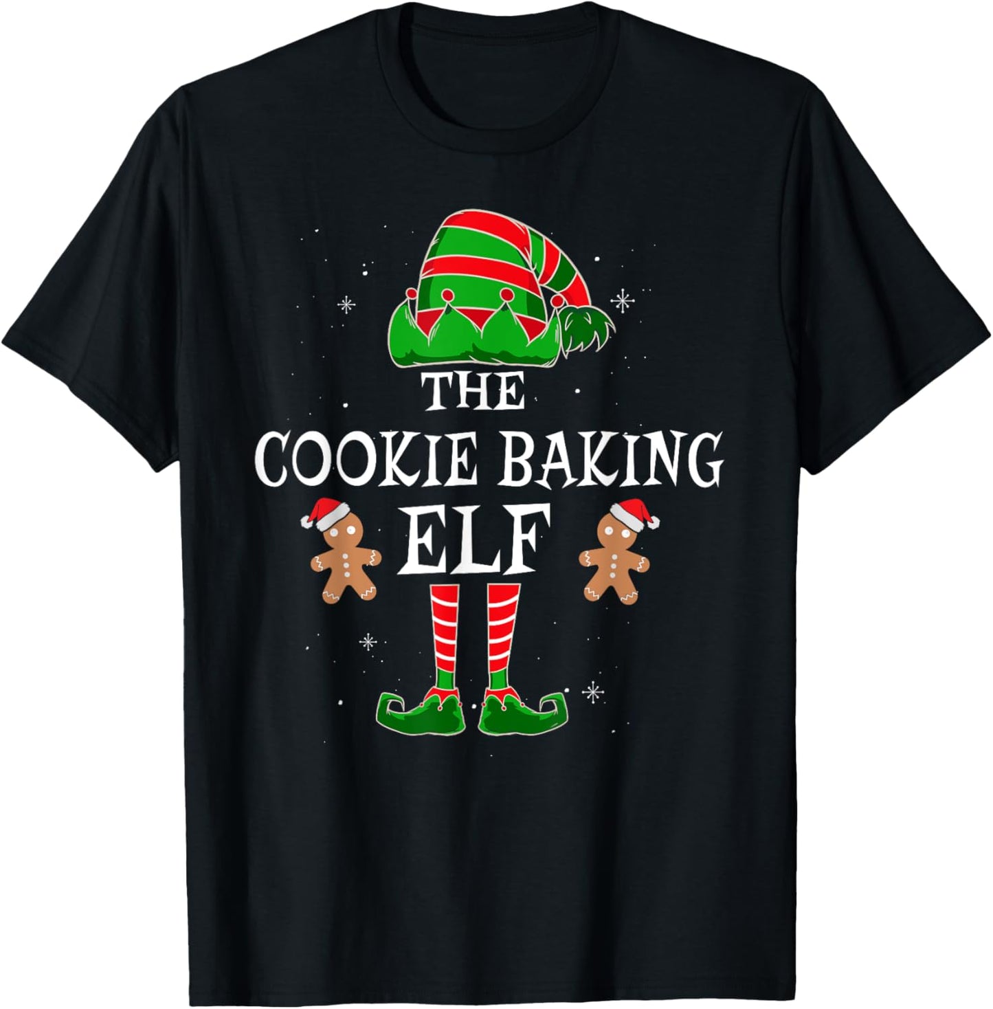 The Cookie Baking Elf Group Matching Family Christmas Funny