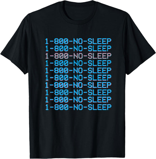 1 800 vaporwave aesthetic no sleep japanese t shirt