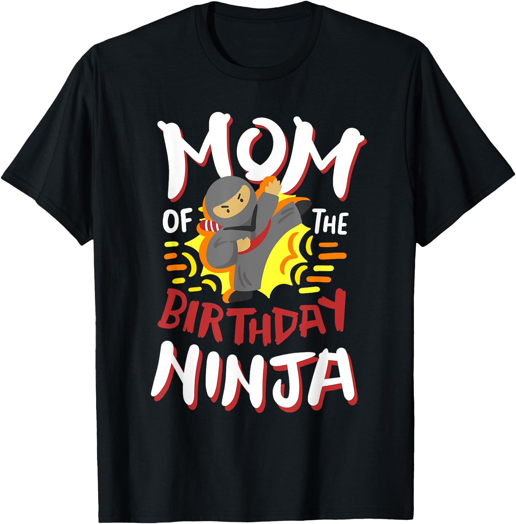 Mom Of The Birthday Ninja Karate Bday Party Family