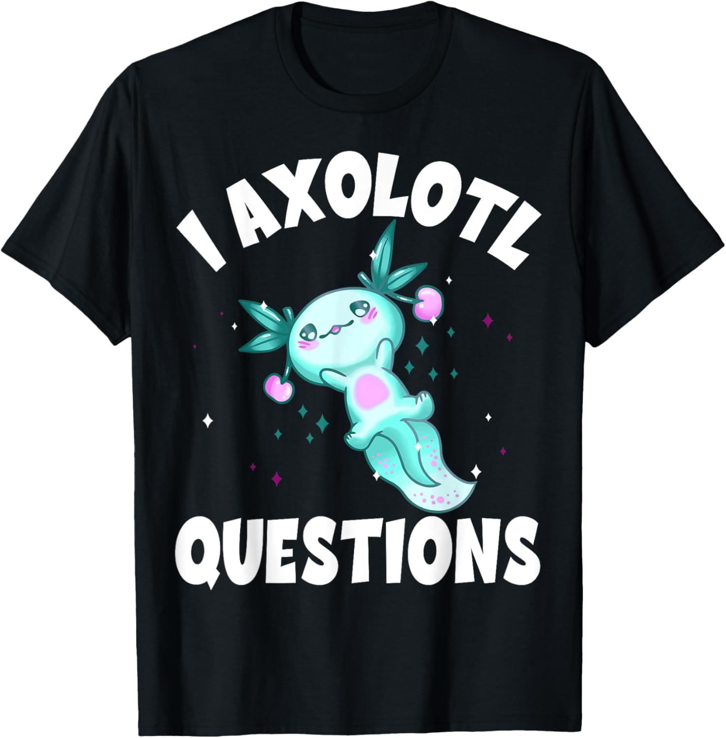 Cute I Axolotl Qestions Kawaii Chibi Pastel Goth Anime