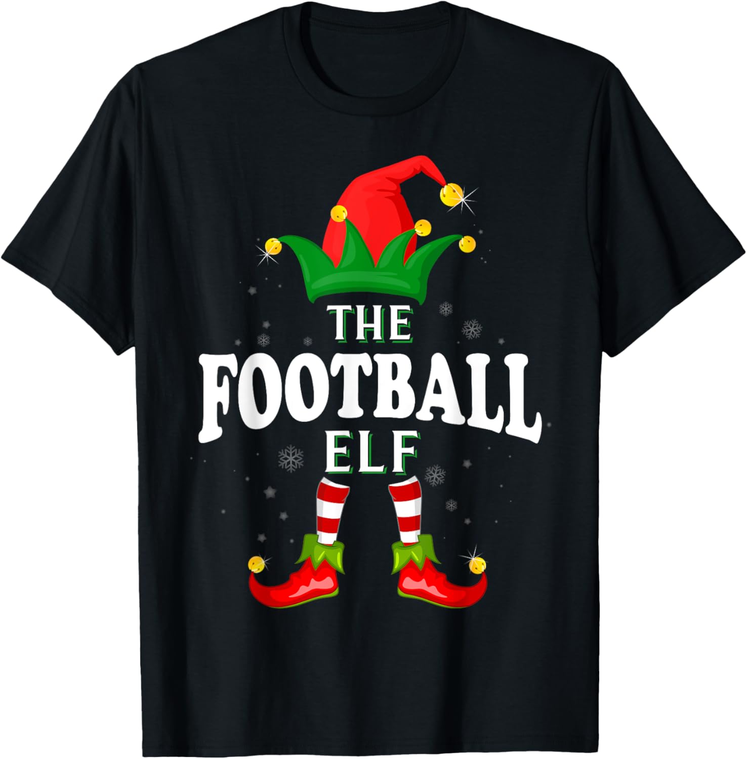 Xmas Football Elf Family Matching Christmas Pajama