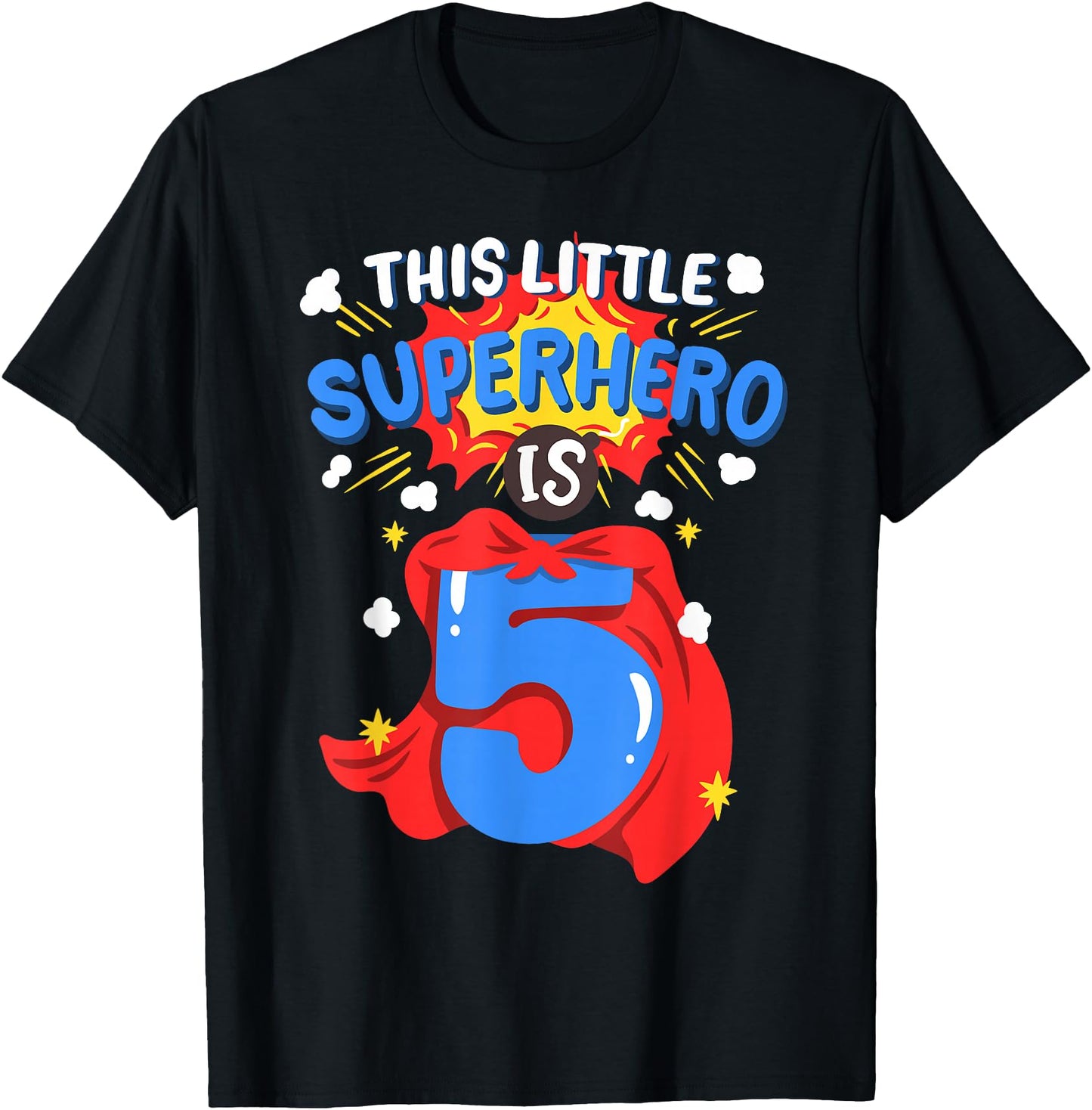 This Little Superhero Is 5 Boys 5th Birthday Party