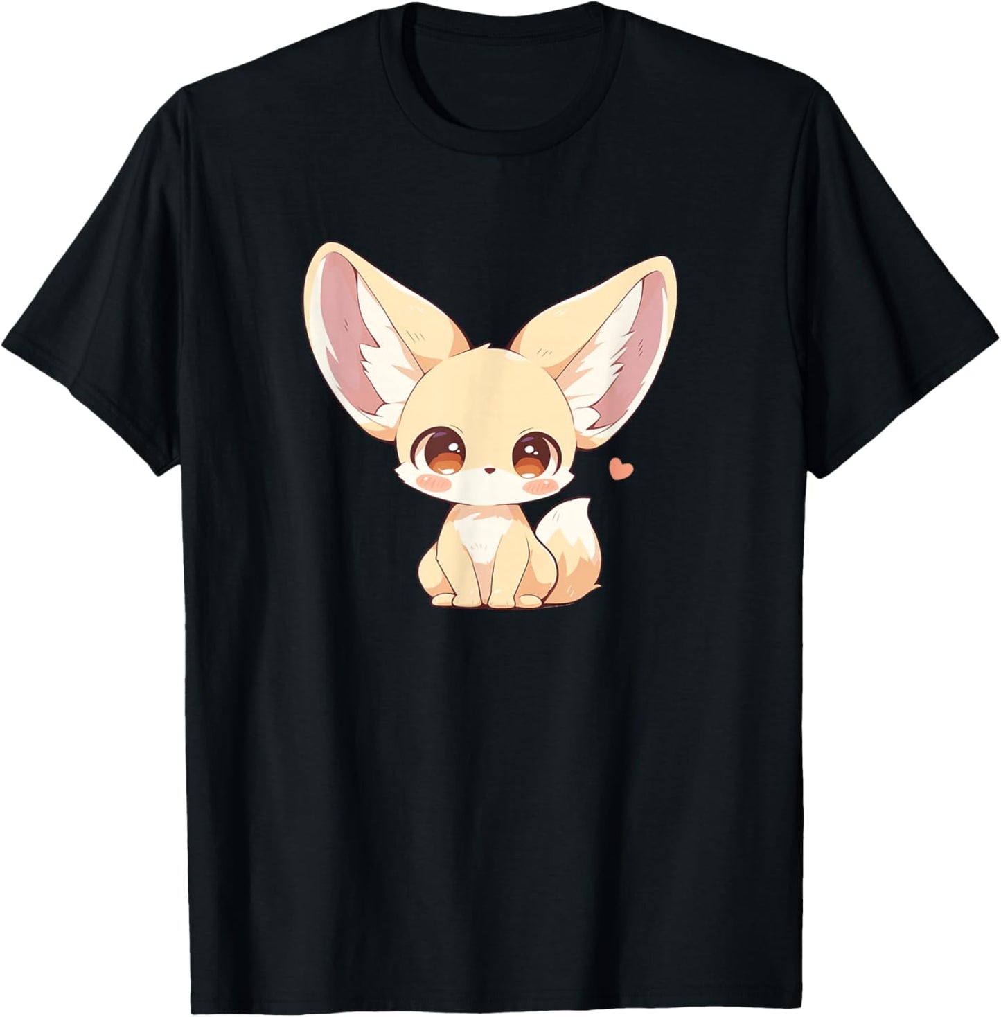 Womens Girls Kids Anime Chibi Kawaii Fennec Fox Lover