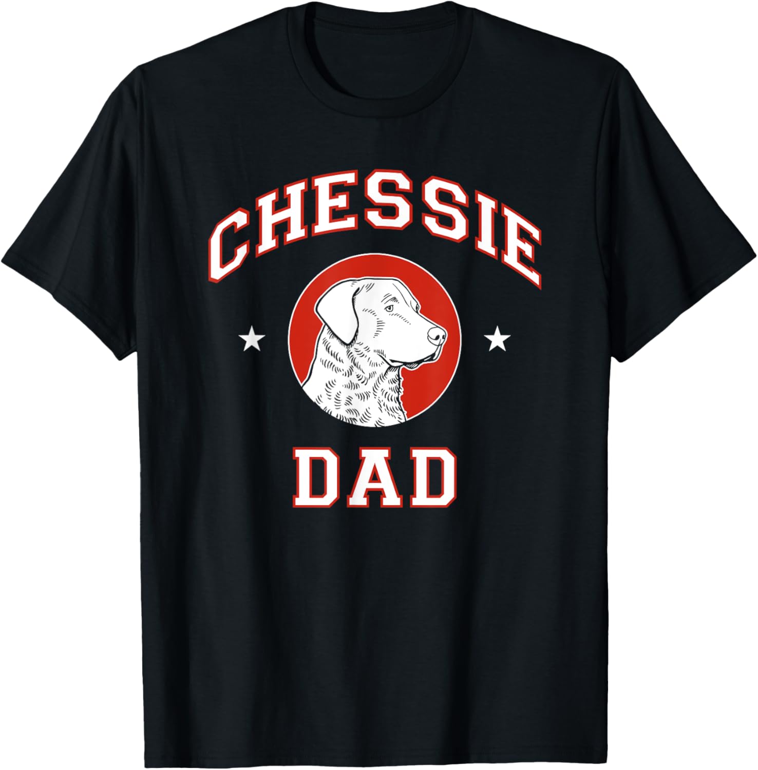 Chesapeake Bay Retriever Dad Dog Father T-Shirt