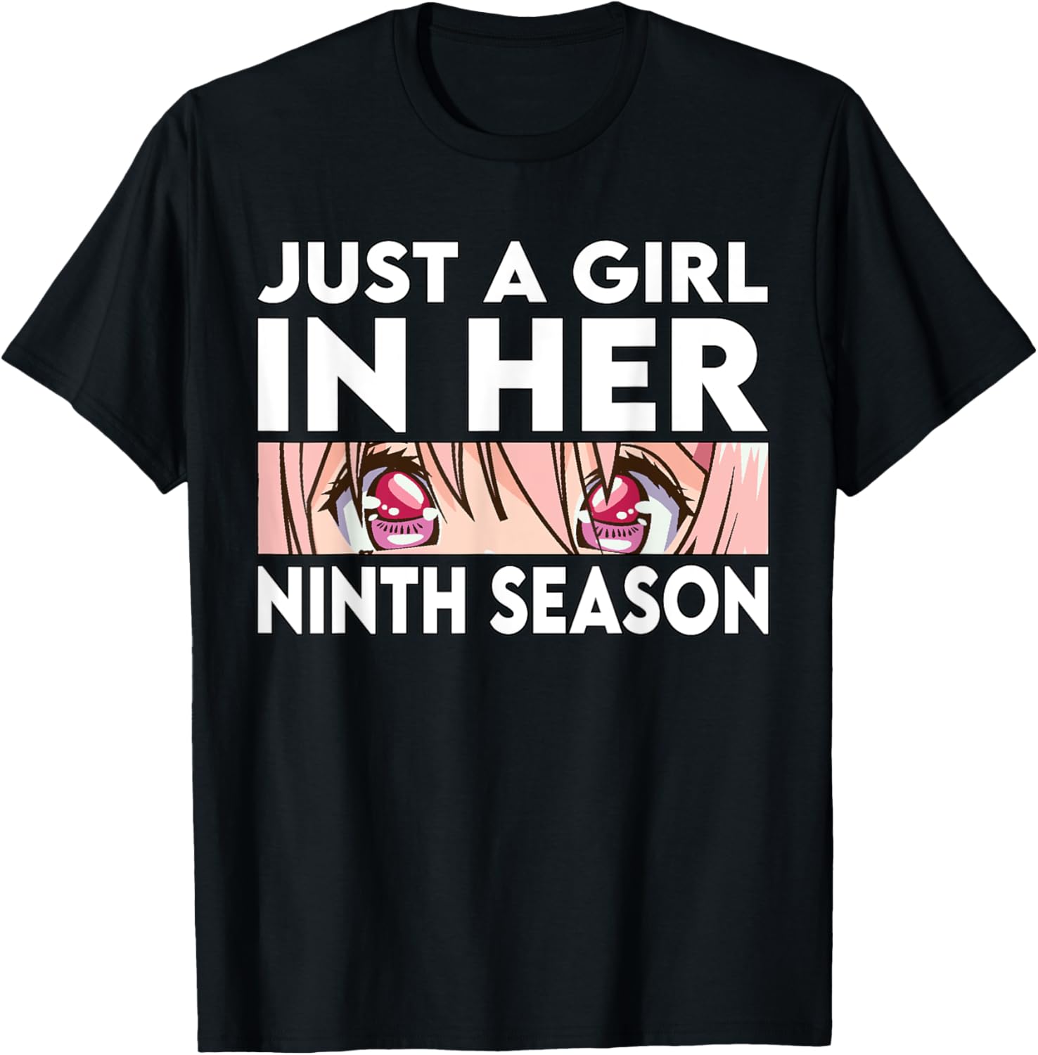 Anime Shirt for 9 Year Old Girls | Ninth Season Birthday