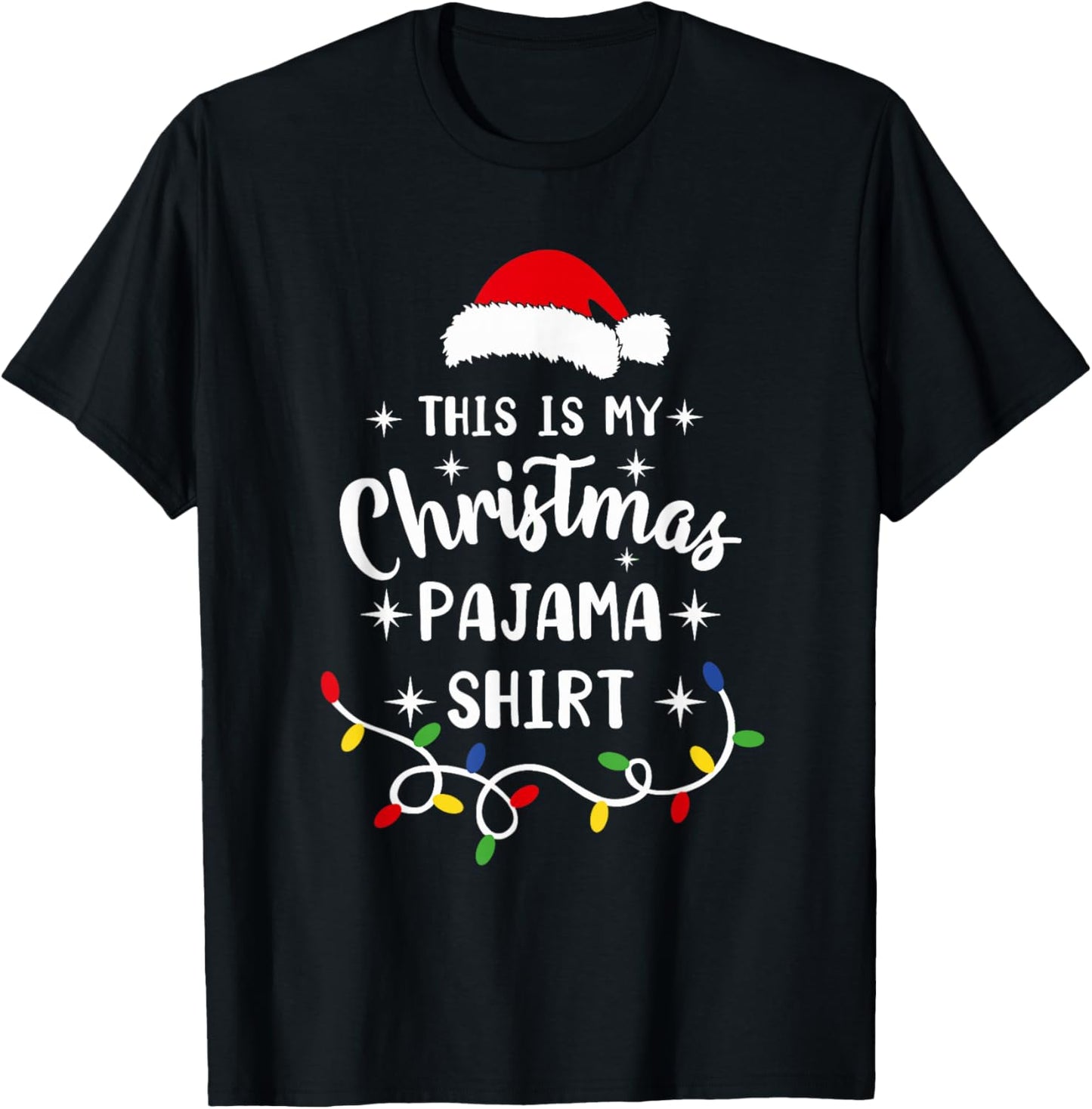 This Is My Christmas Pajama Shirt Xmas Pajama Men Women Kids
