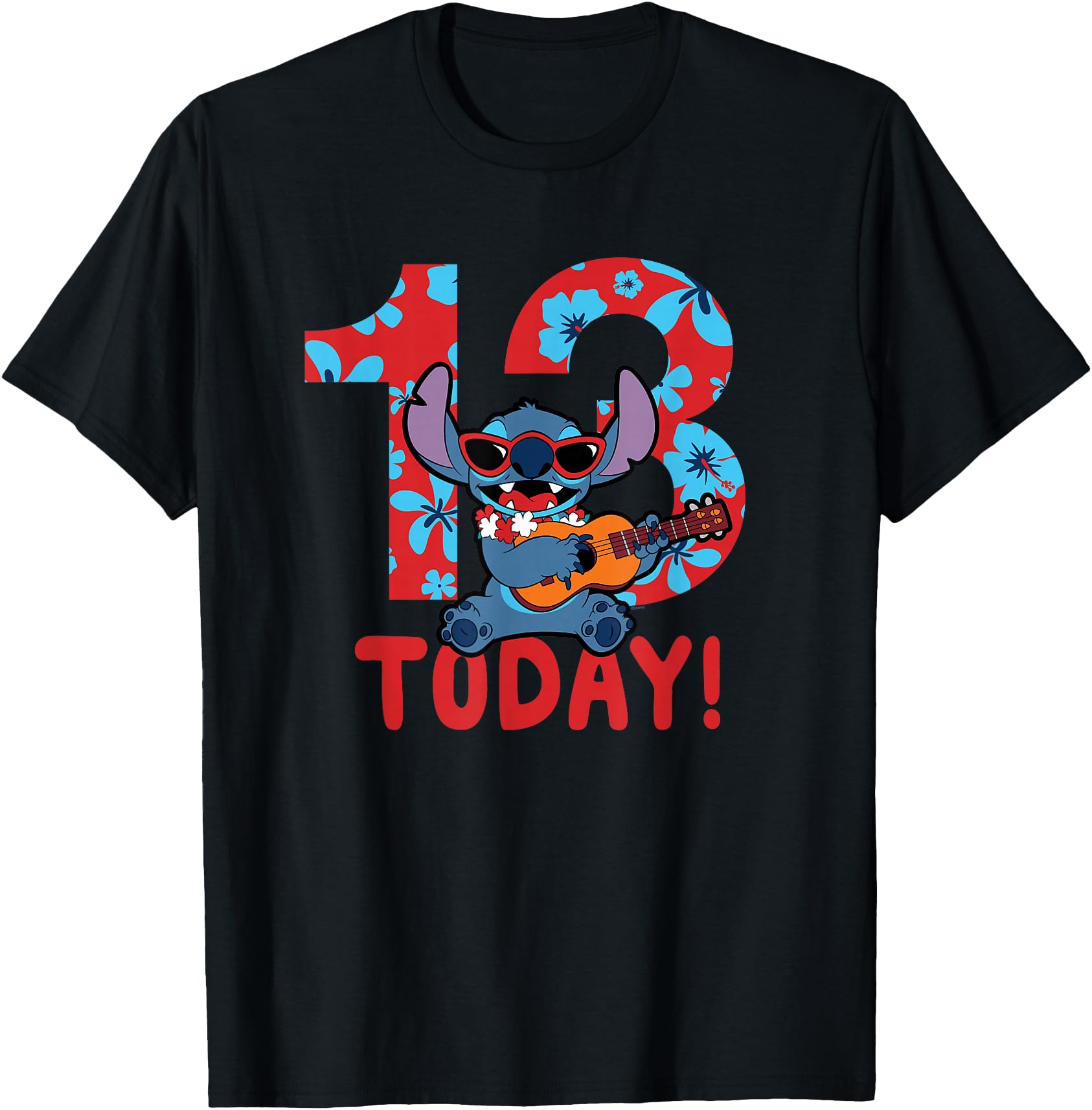 Disney Lilo & Stitch Tropical Birthday 13 Years Old Today