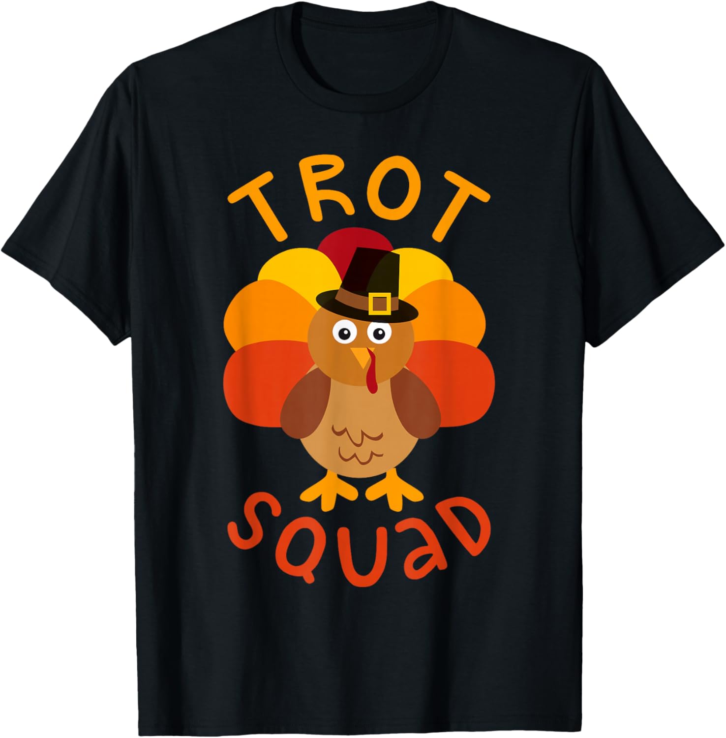 Trot Squad Shirt Men Women Kids Turkey Pilgrim Costume