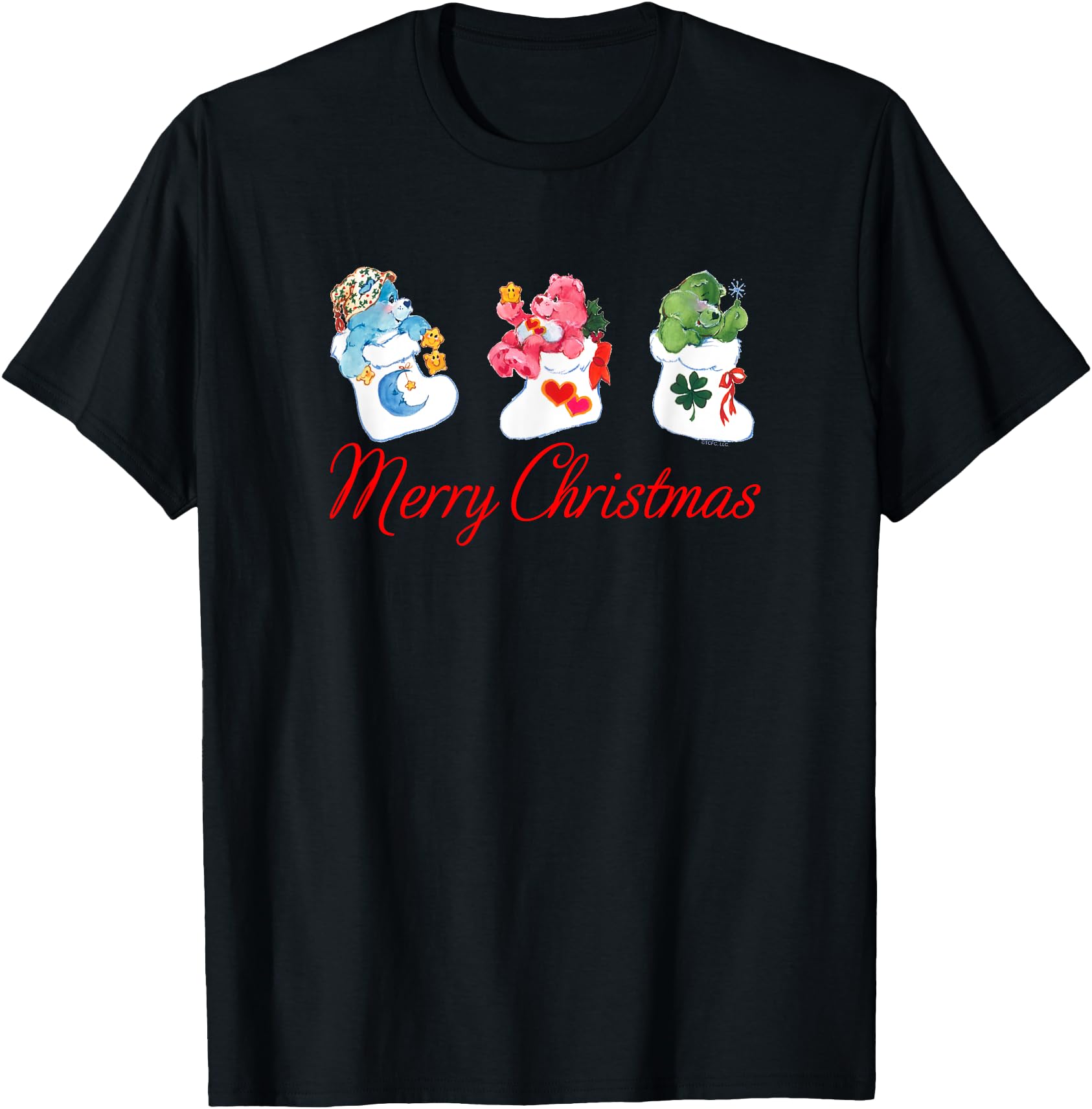 Care Bears Merry Christmas Stockings Retro Cartoon