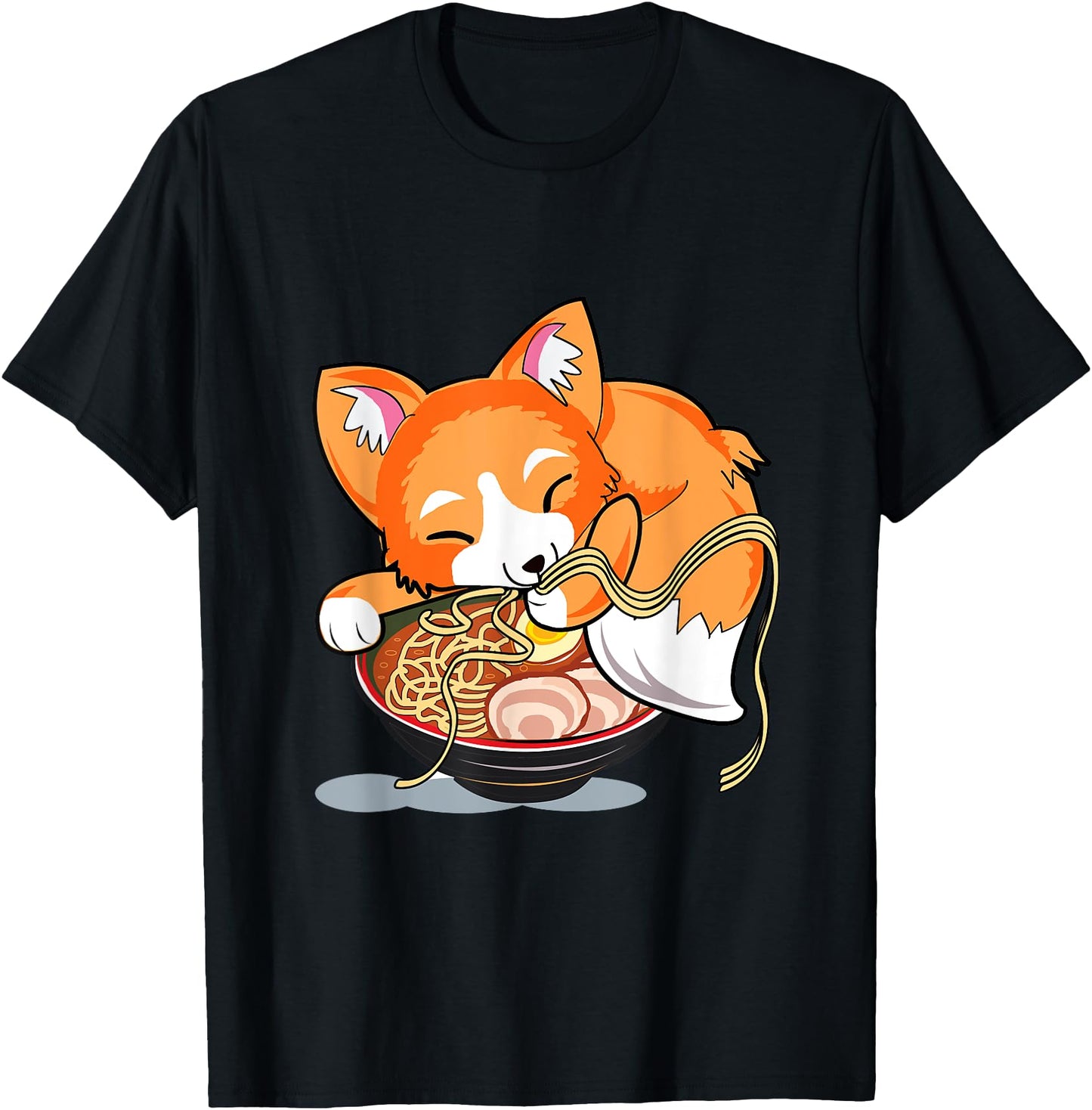 Ramen Noodles Fox Lover Kawaii Japanese Anime