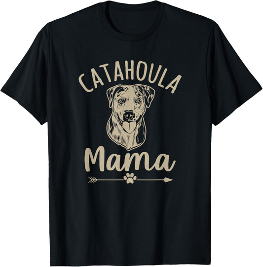 Catahoula Mama Cute Catahoula Leopard Dog Lover T-Shirt