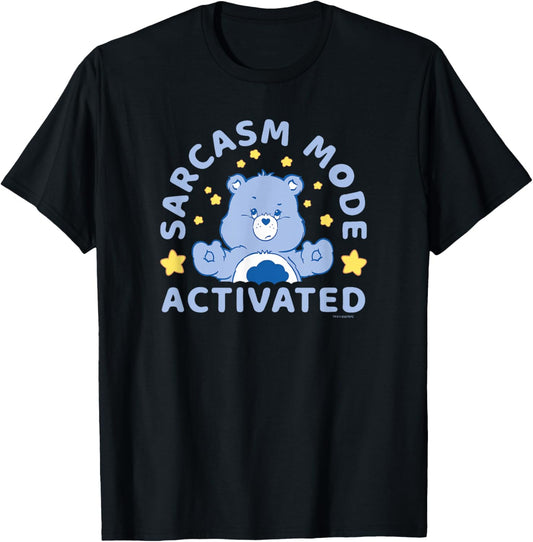 Care Bears Sarcasm Mode Activated Grumpy Bear Vintage T-Shirt