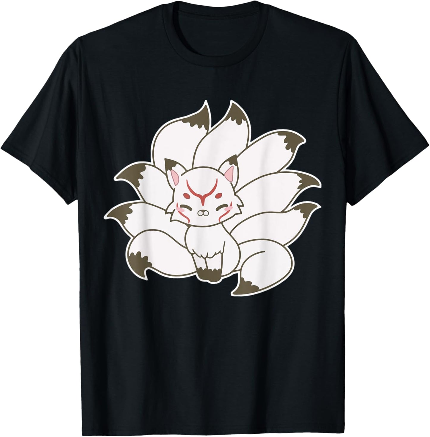 Kitsune Kawaii Chibi Anime Animal Creature with 9 Tails