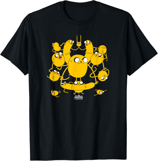 Cartoon Network Adventure Time Multiple Jakes Unisex Kids Black