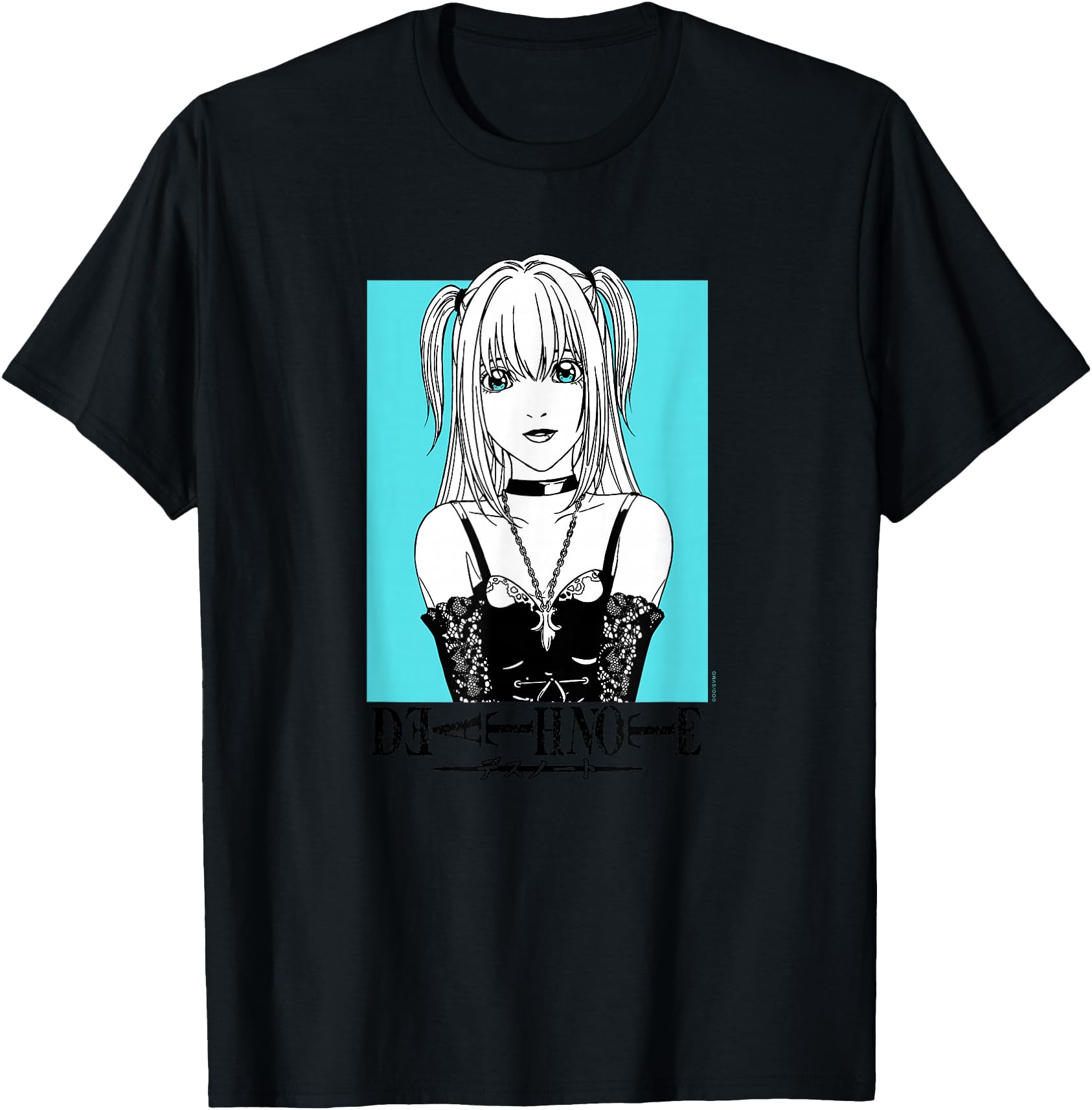 Death Note Misa with Show Logo Anime