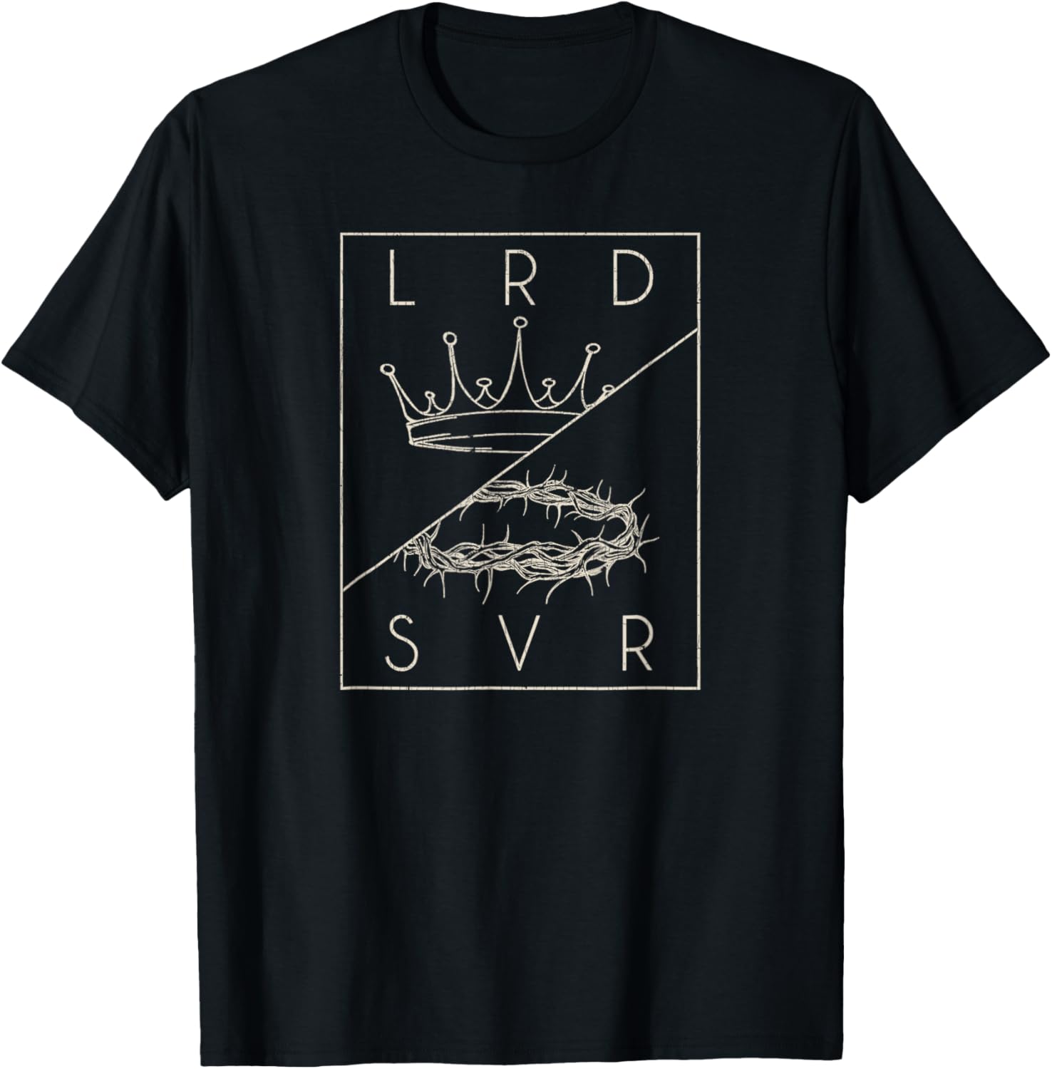 Vintage Retro Jesus Christian Lord & Savior graphic