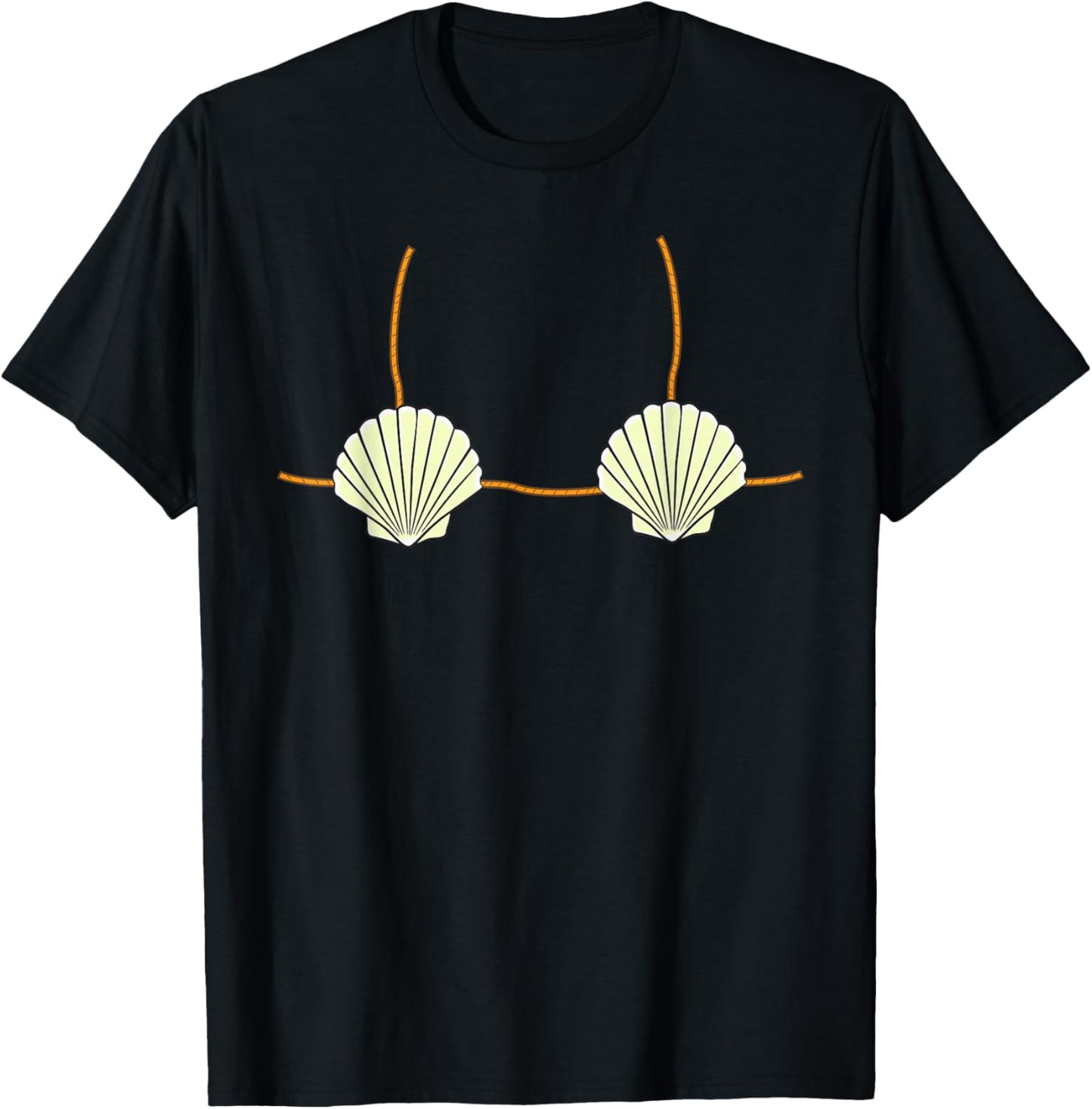 Mermaid Sea Shell Bikini Top Funny