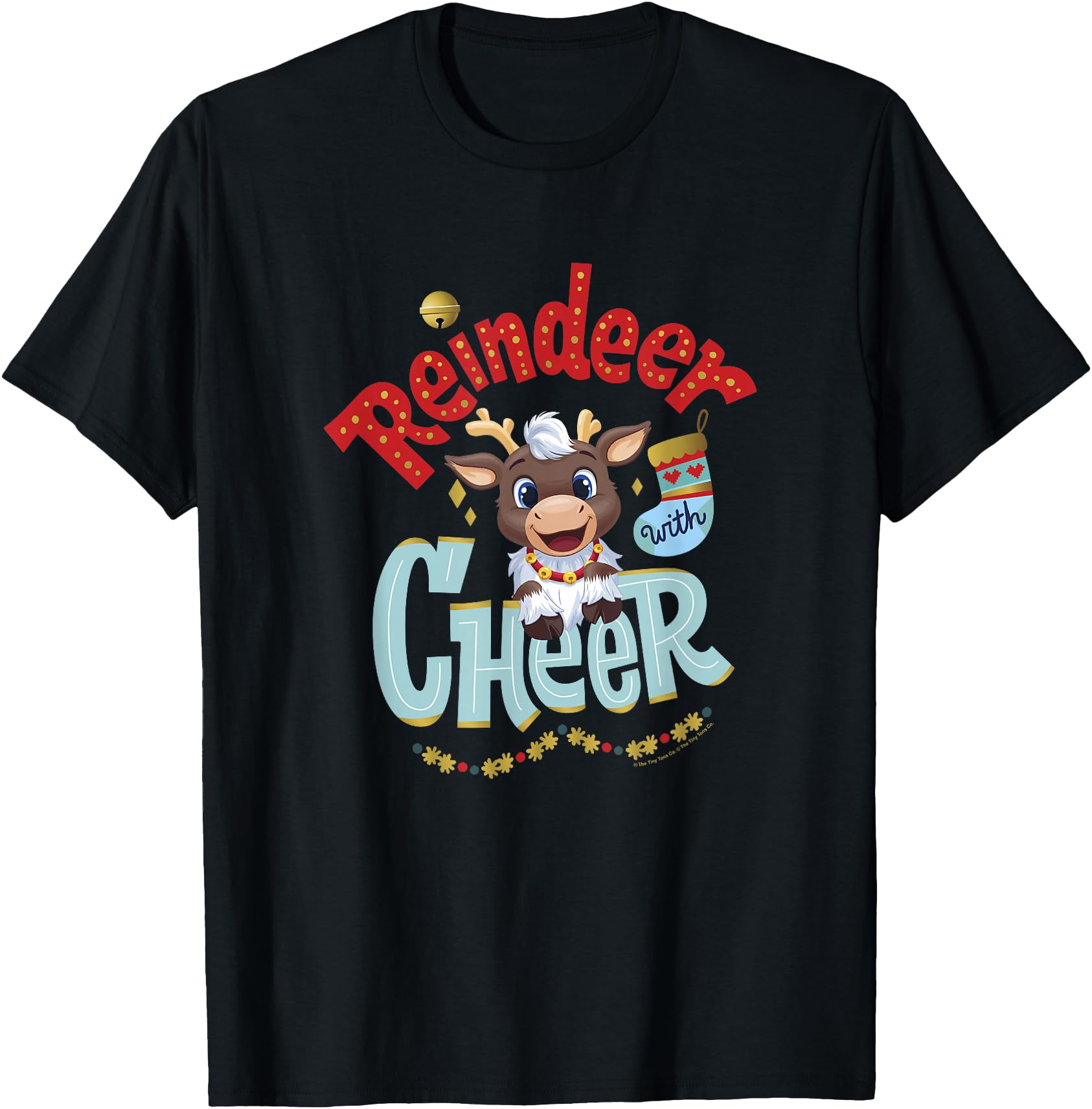 Reindeer in Here Christmas Blizzard With Cheer Holiday Icons