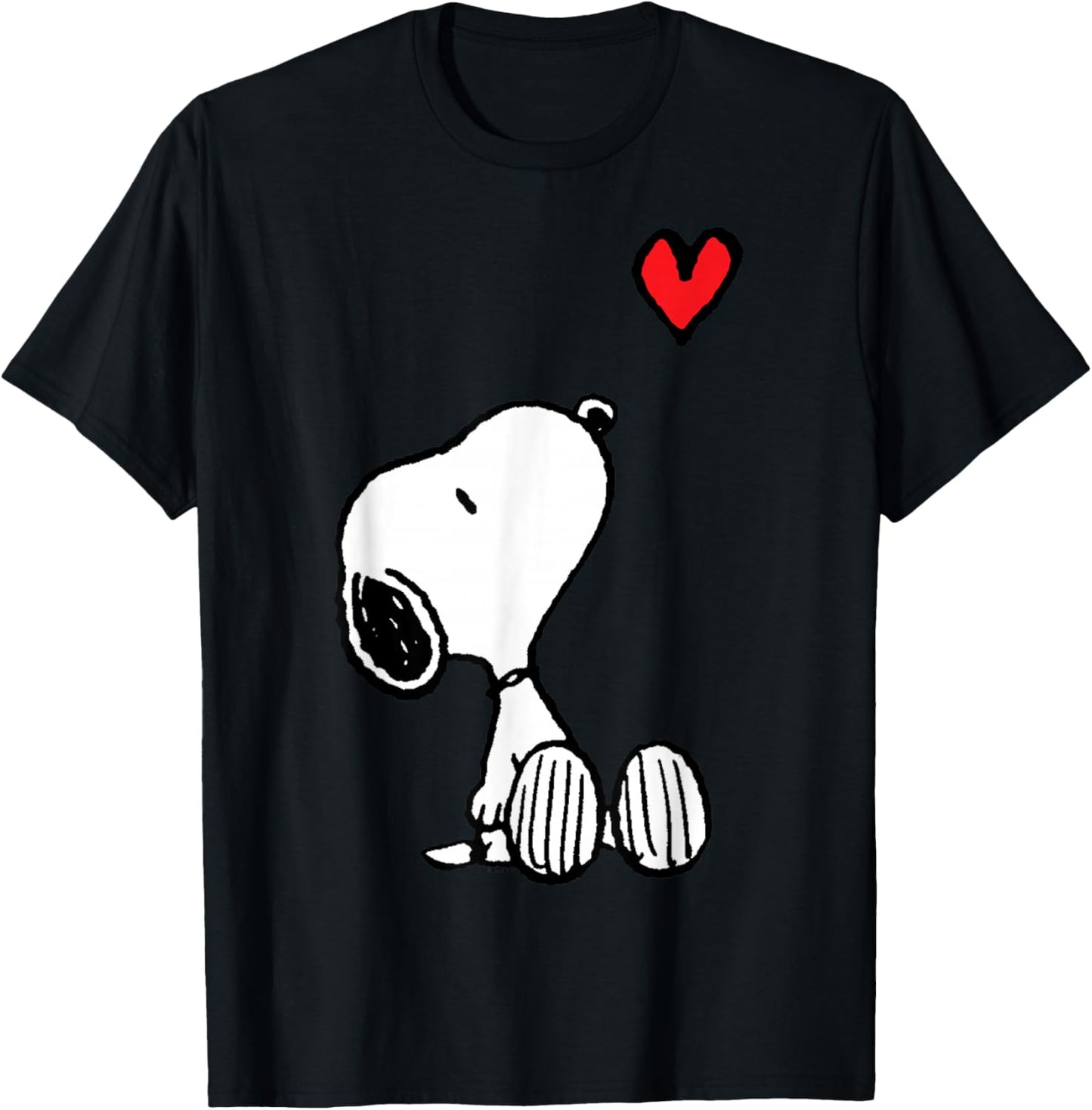 Peanuts Heart Sitting Snoopy