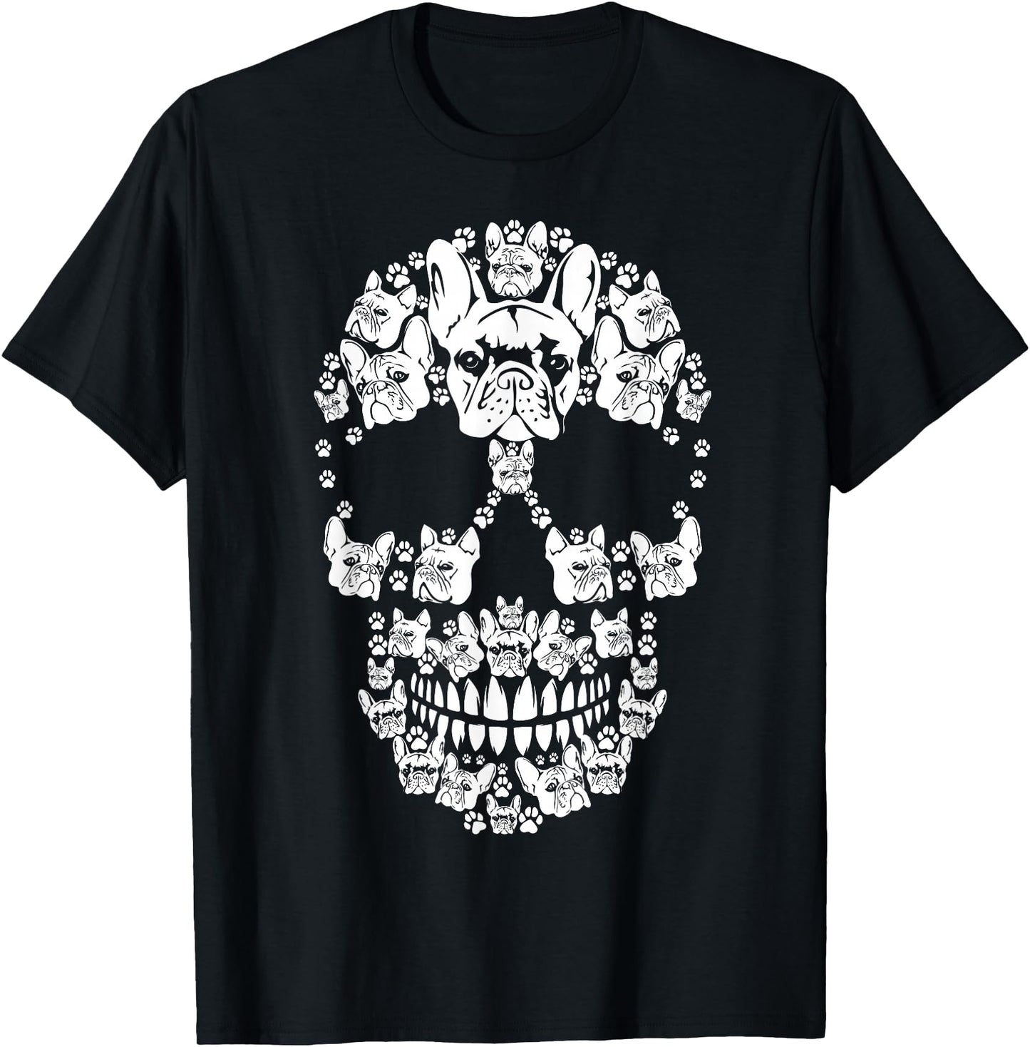 Skull French Bulldog Skeleton Halloween Costume Scary