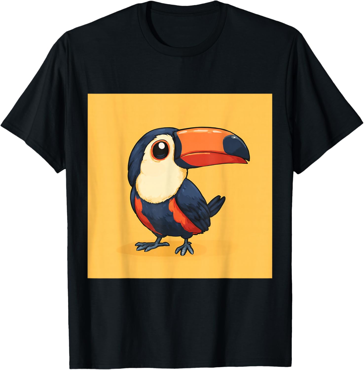 Sweet, Playful, Overly Cute Chibi Style Cute Toucan