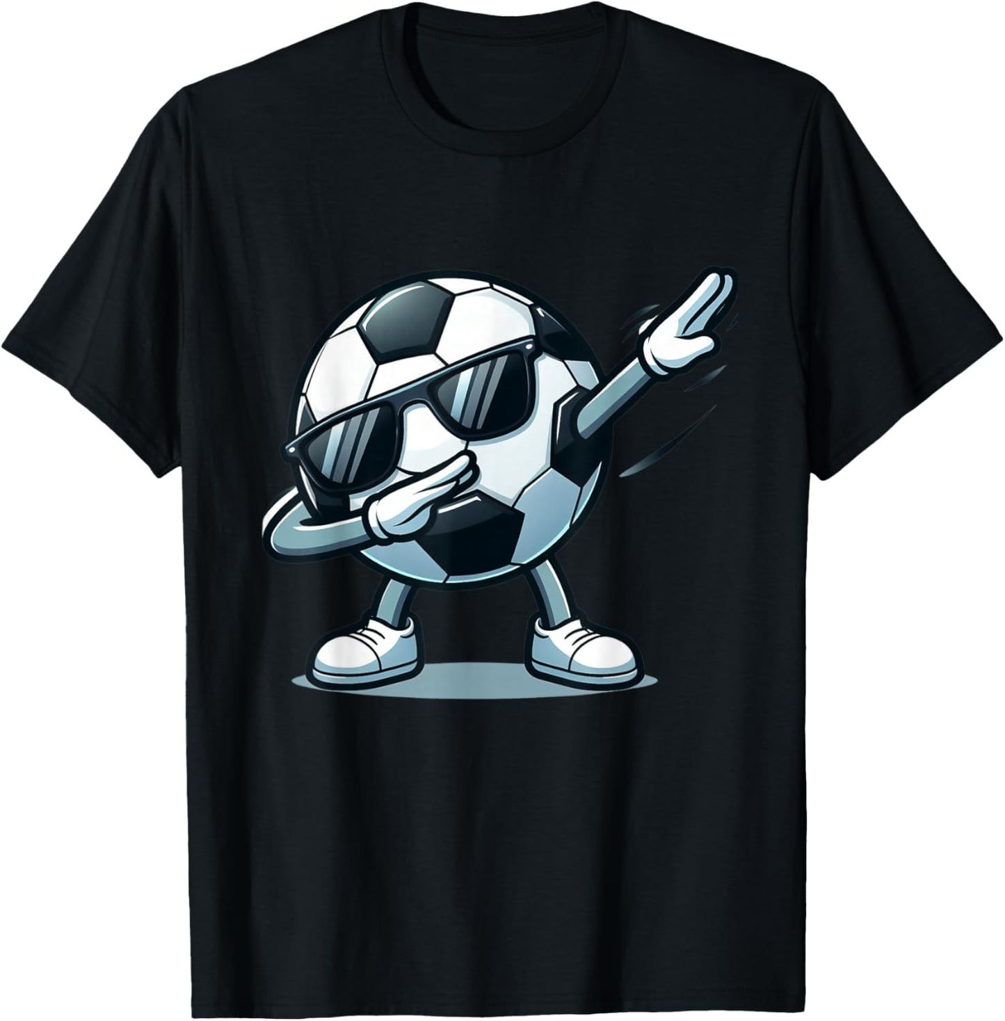 Dabbing Soccer Ball Shirt Funny Boys Men Women Sports Player