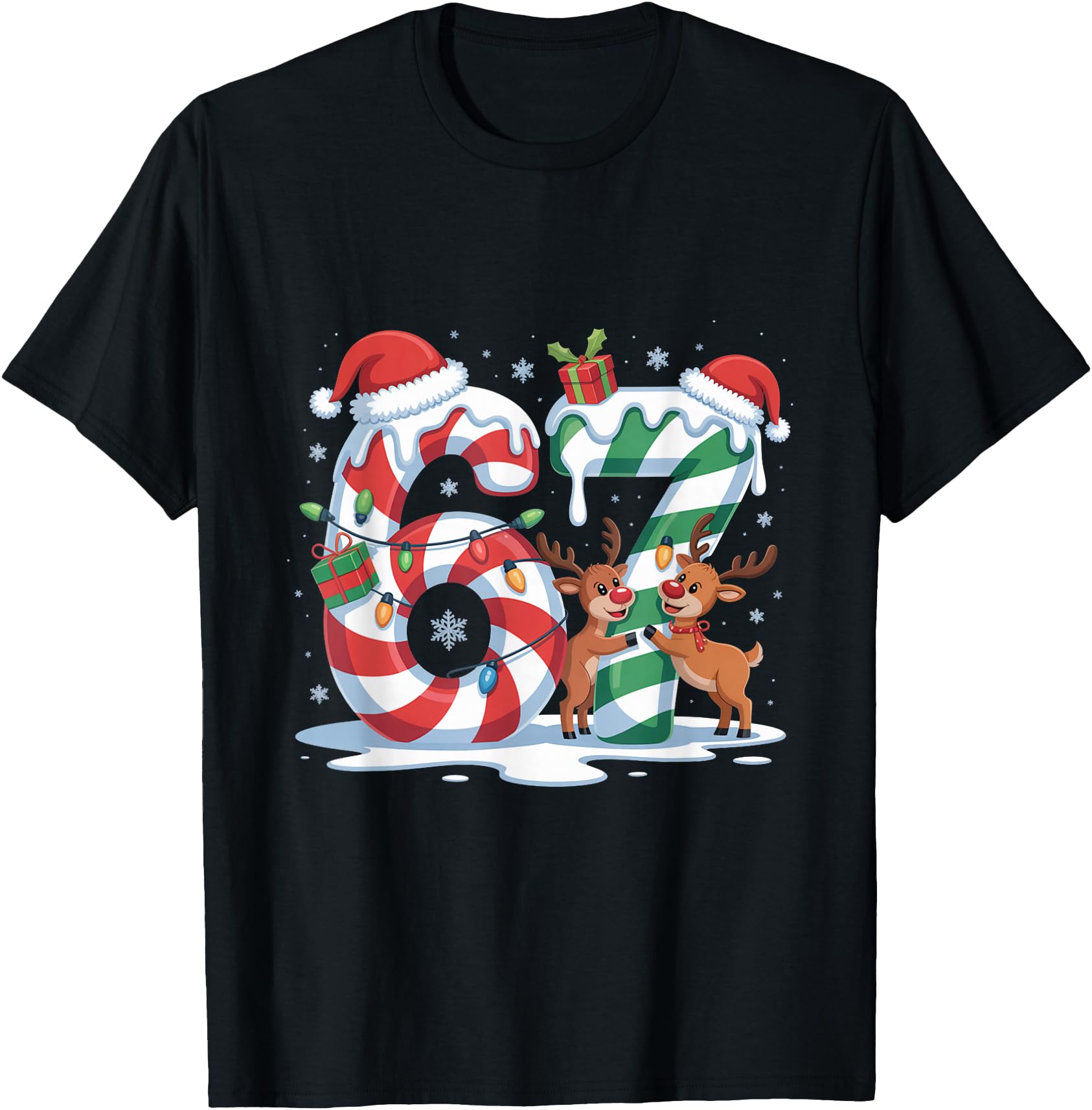 Christmas 67 Funny Xmas Six Seven Ugly Sweater 6-7