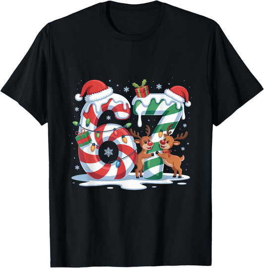 Christmas 67 Funny Xmas Six Seven Ugly Sweater 6-7