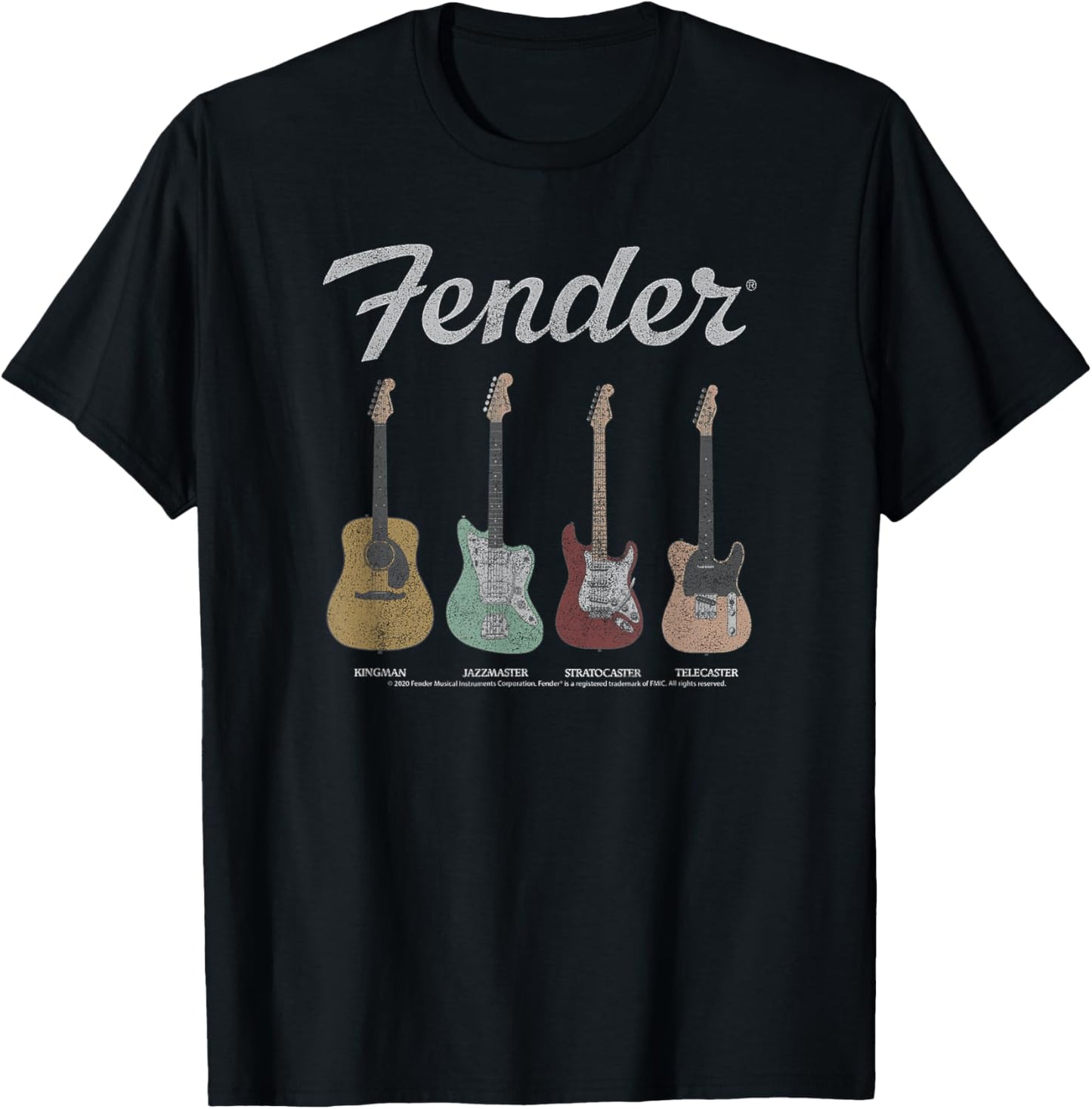 Fender Vintage Guitar Lineup