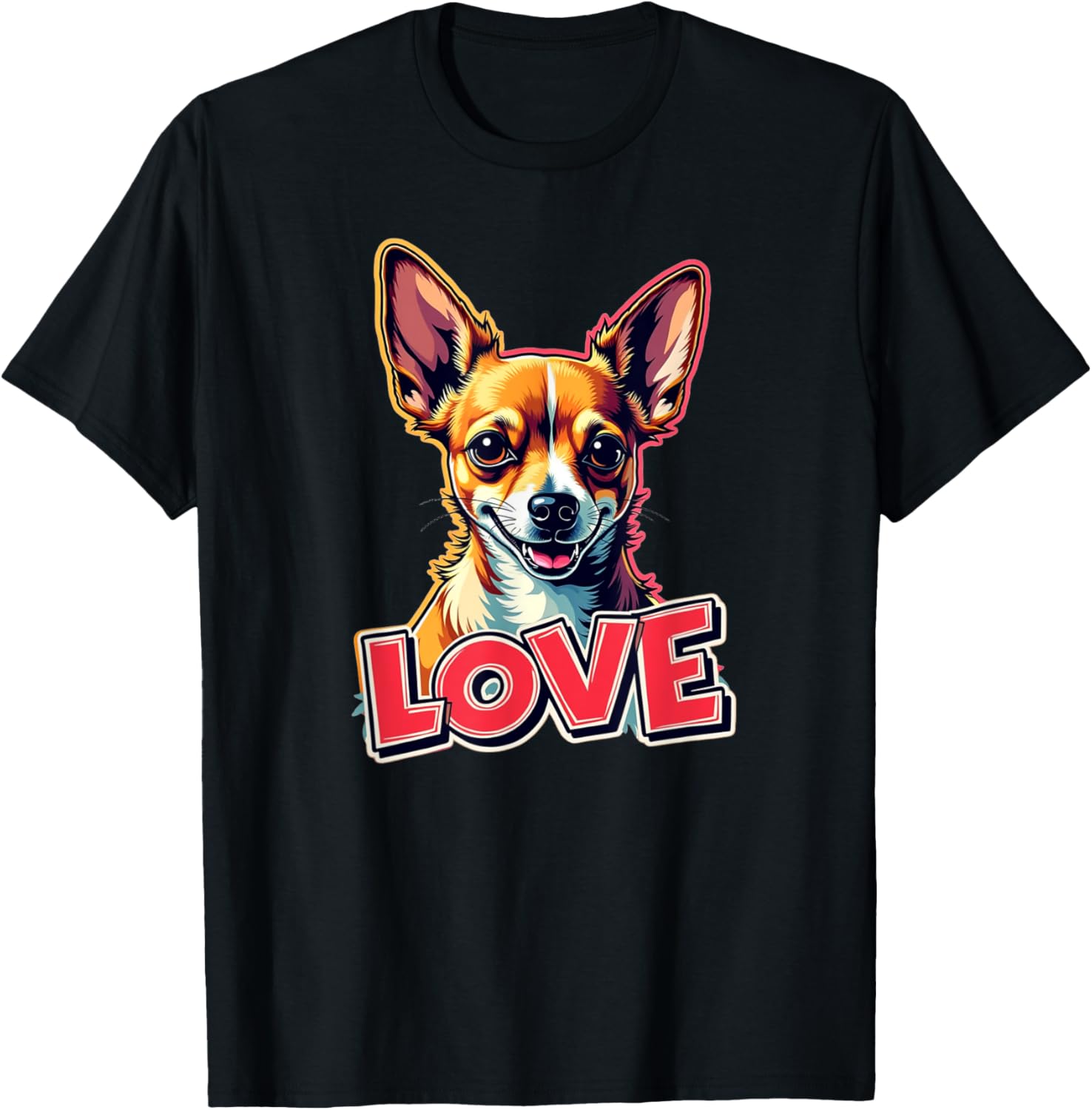 Chihuahua, Love, Chihuahua Love, Dog, Fun, Funny, Cute, Pets T-Shirt