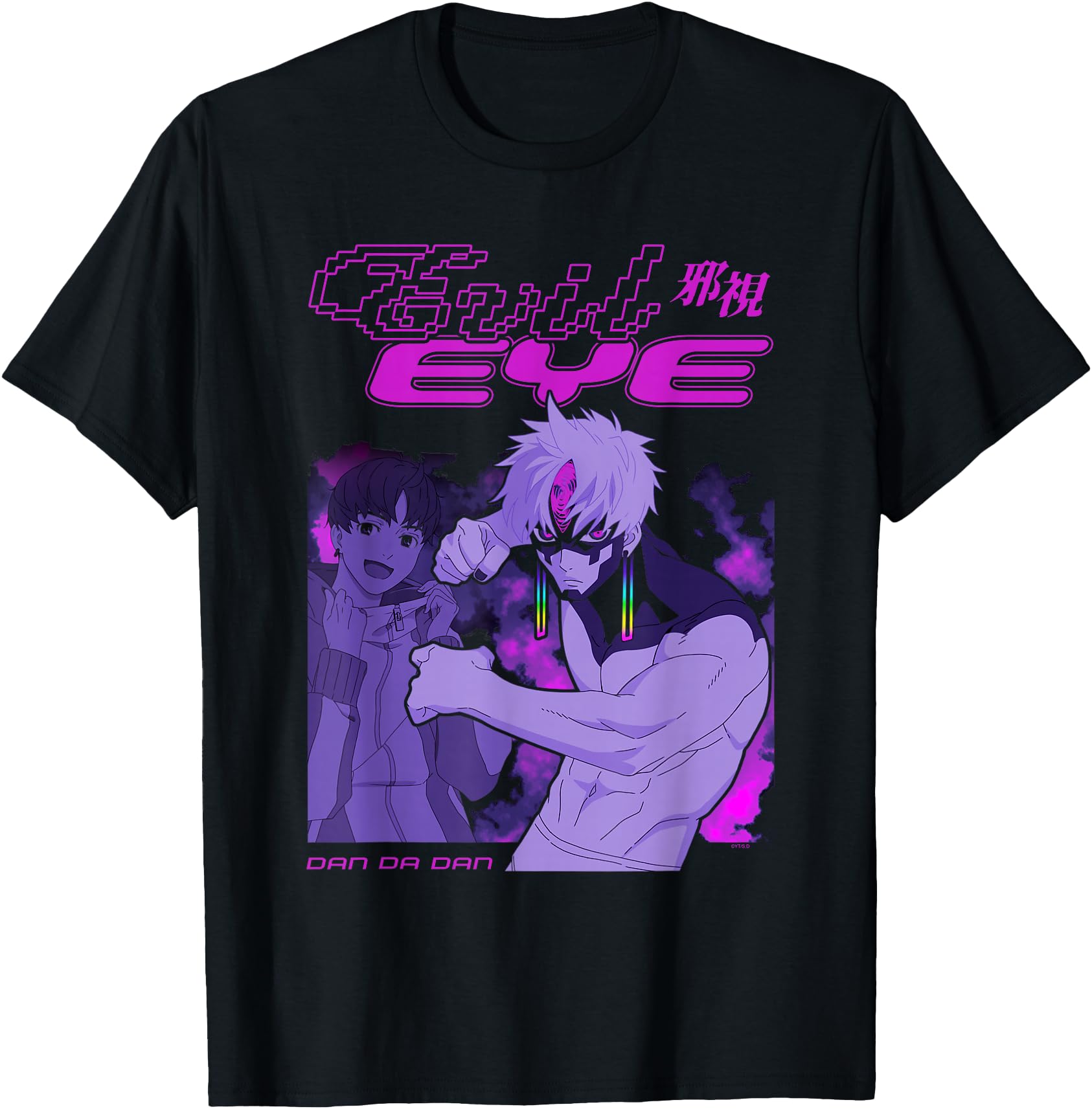 Dan Da Dan Evil Eye Jiji Neon Rave Y2K Anime