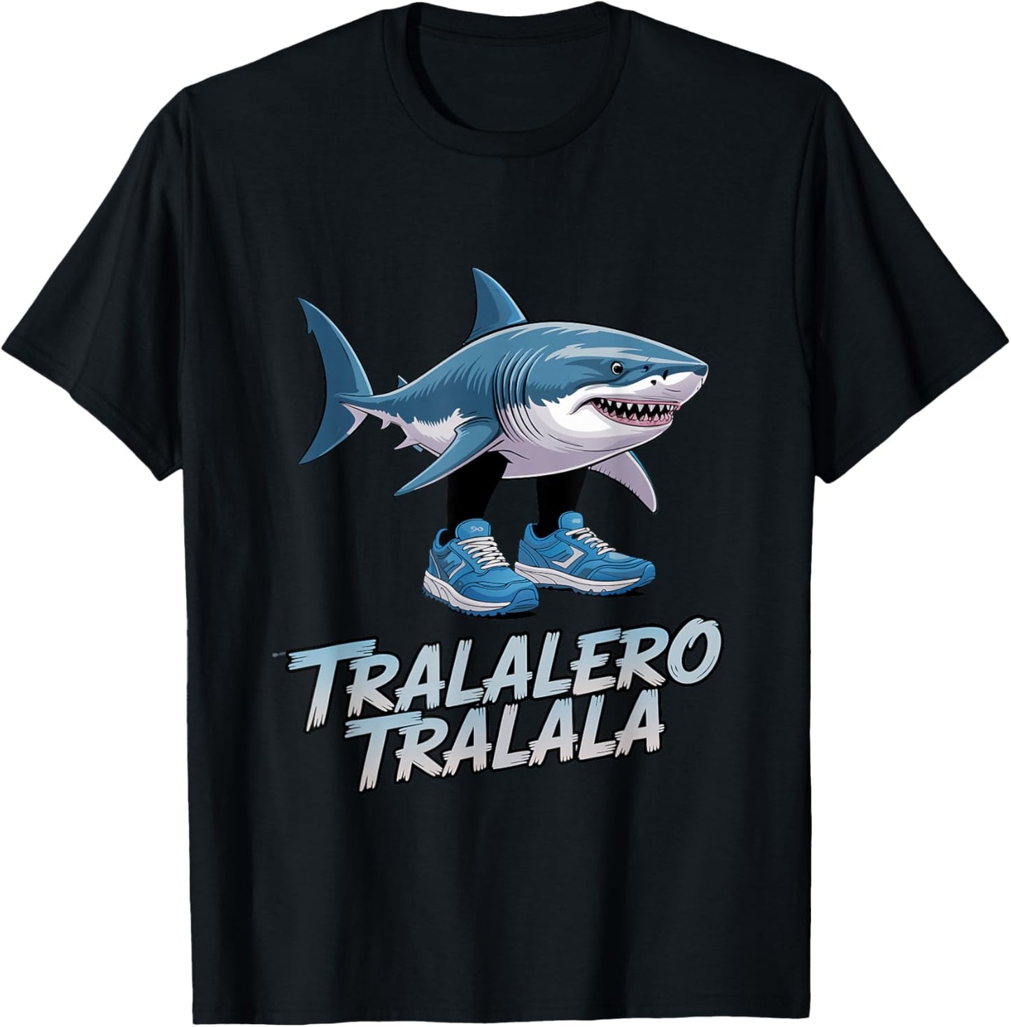 Tralalero Tralala Italian Brainrot Meme Sneaker Shark Boys