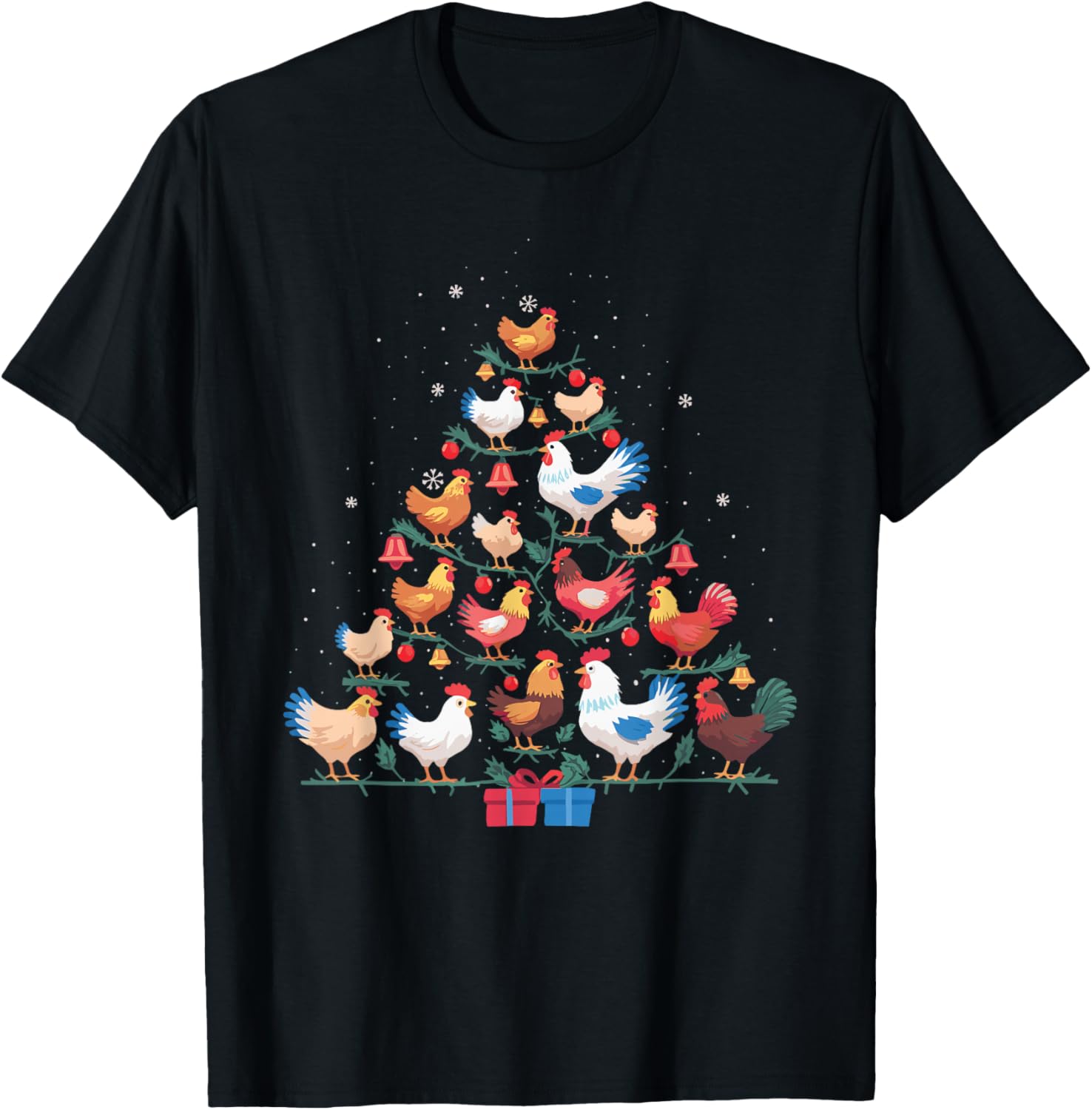 Chicken Christmas Tree