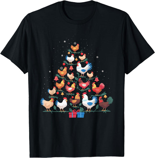 Chicken Christmas Tree