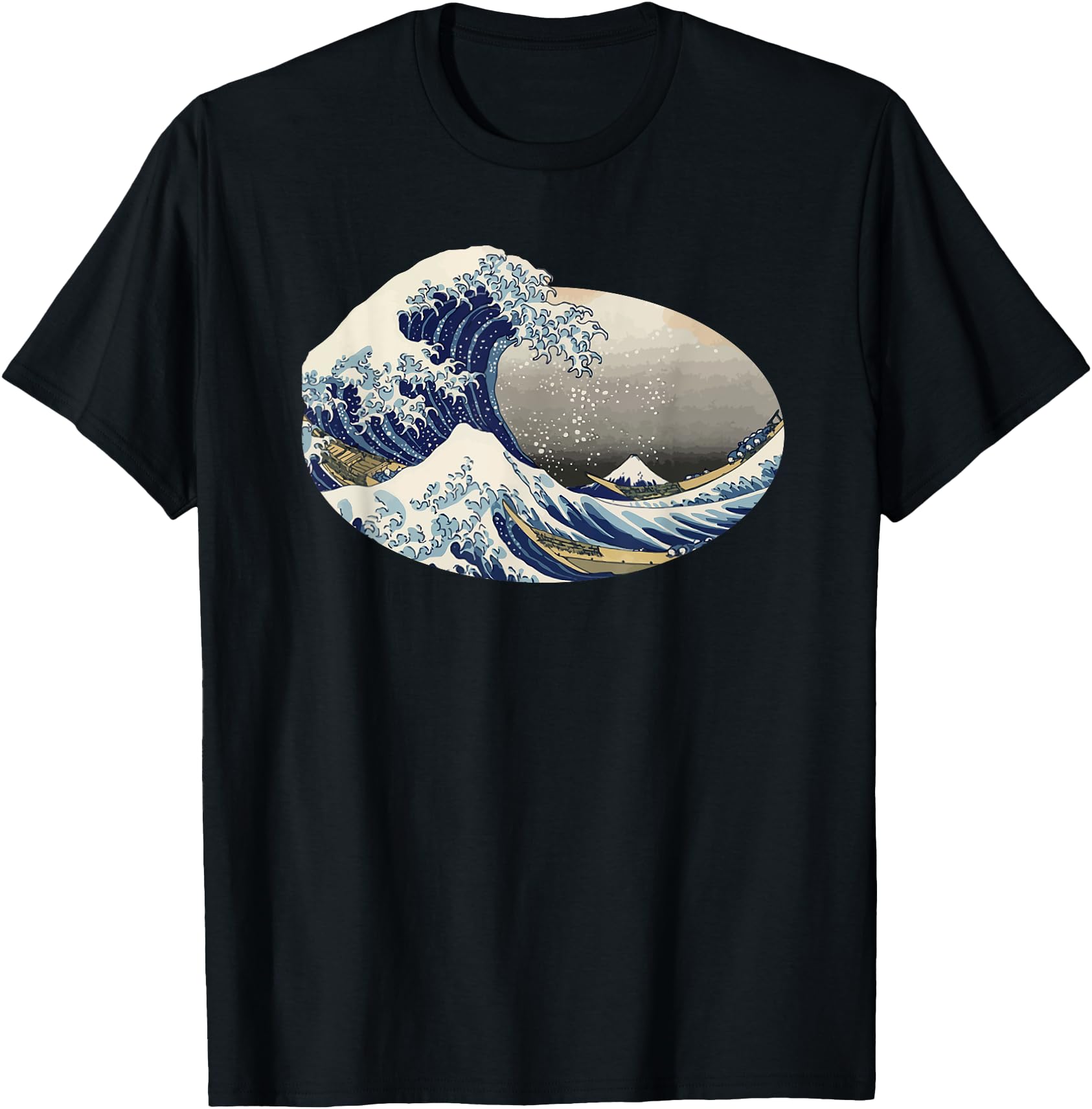 Great Wave Off Kanagawa Shirt. Japanese Art