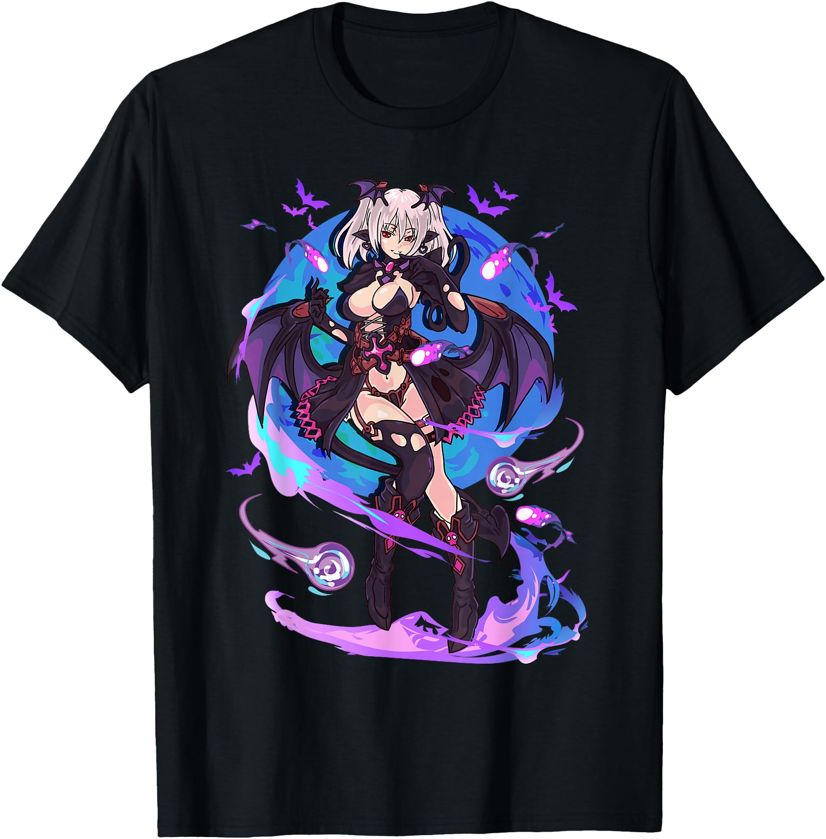 Anime Demon Girl Japanese Aesthetic Waifu Kawaii Otaku Art