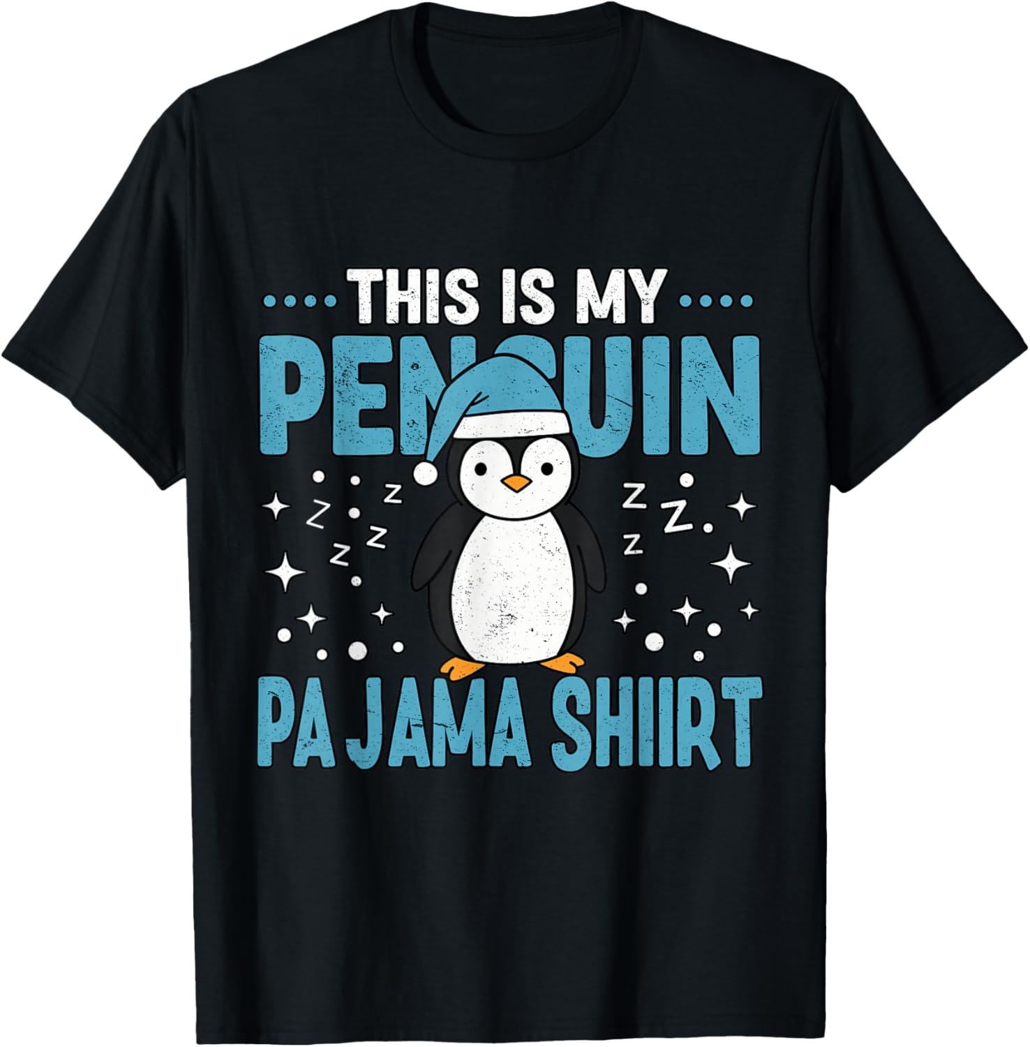 This is My Penguin Pyjama Shirt Girls Boys Kids Women Men