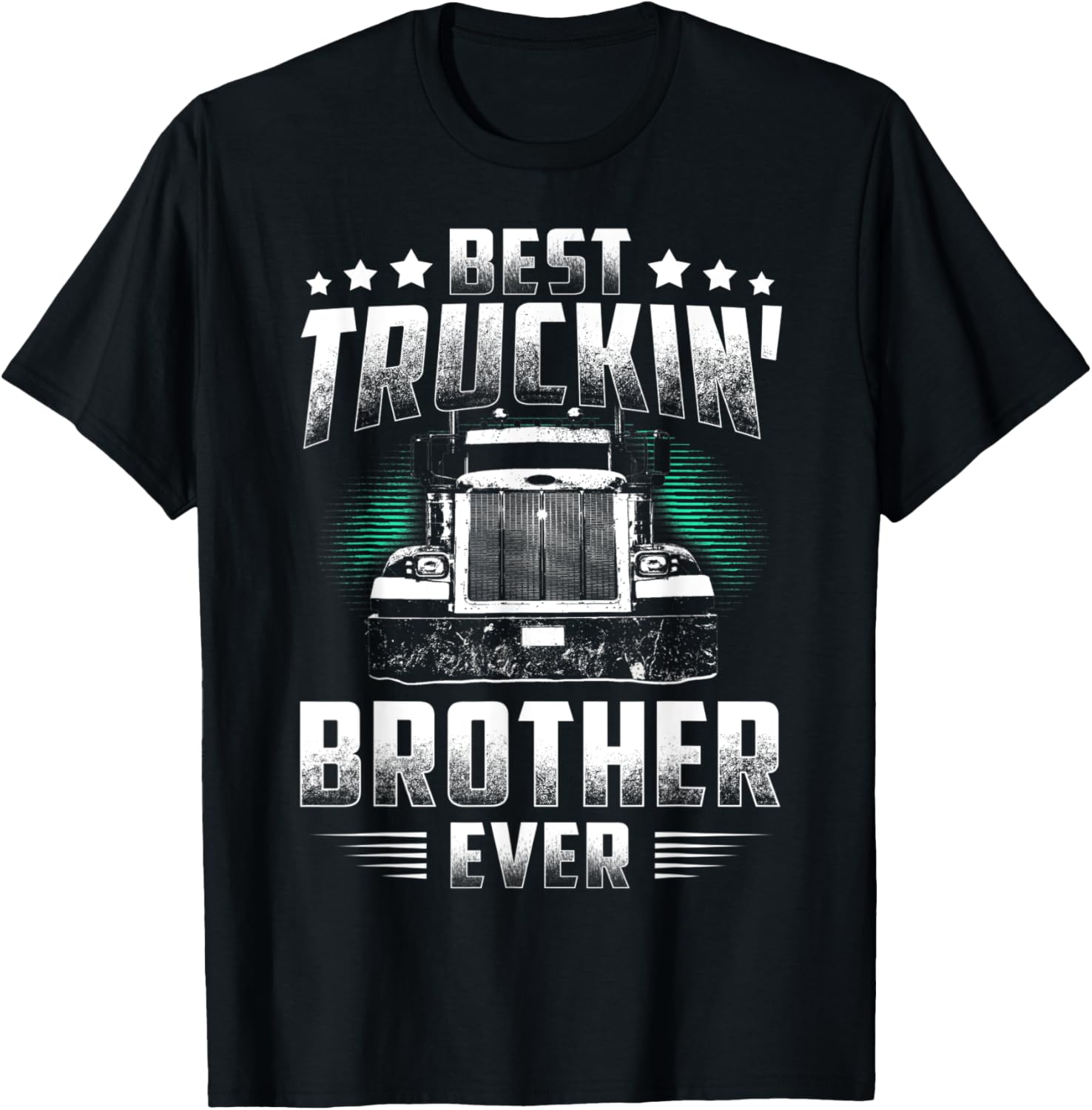 Best Truckin' Brother Ever Father's Day Tee Xmas Trucker Gif