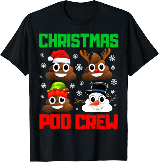 Christmas Poop Crew Funny Xmas Pajama