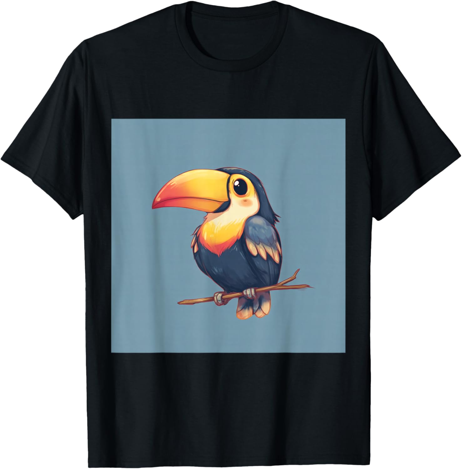 Sweet, Playful, Overly Cute Chibi Style Cute Toucan