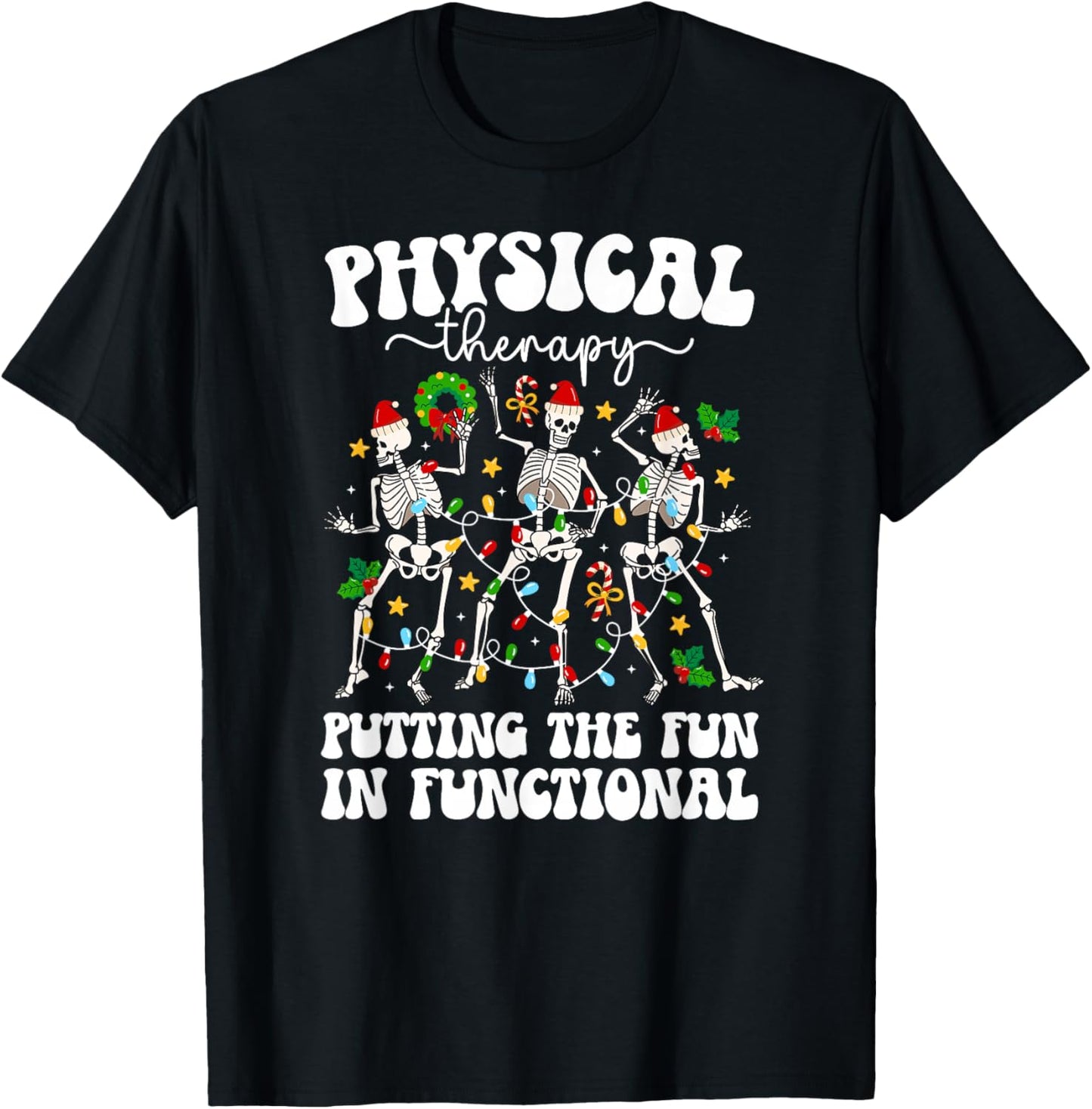 Funny Physical Therapy Christmas Physical Therapist Xmas