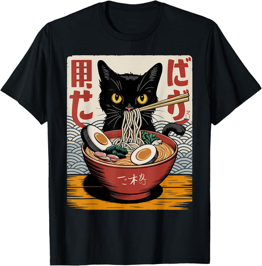 Cat Ramen Noodle Japanese Anime Cat Kawaii