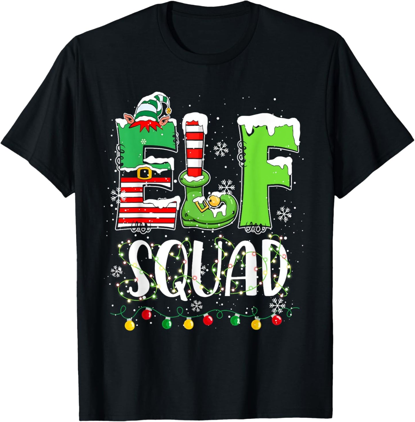Elf Family Christmas Matching Pajamas Funny Xmas Elf Squad