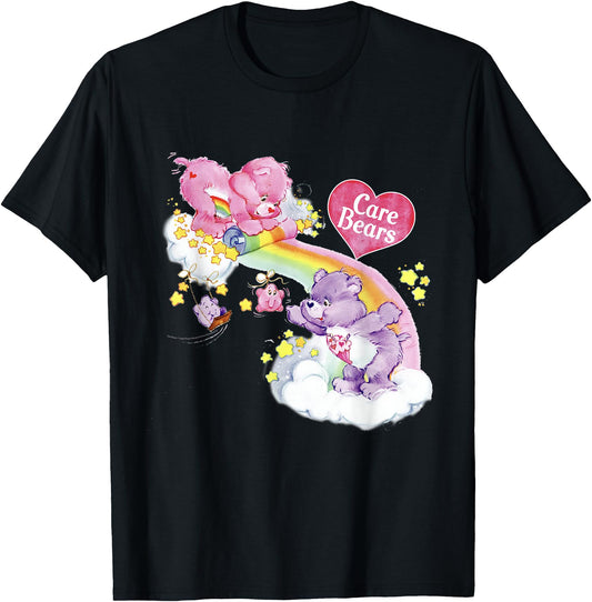 Care Bears Rainbow Star Catching Bears Art
