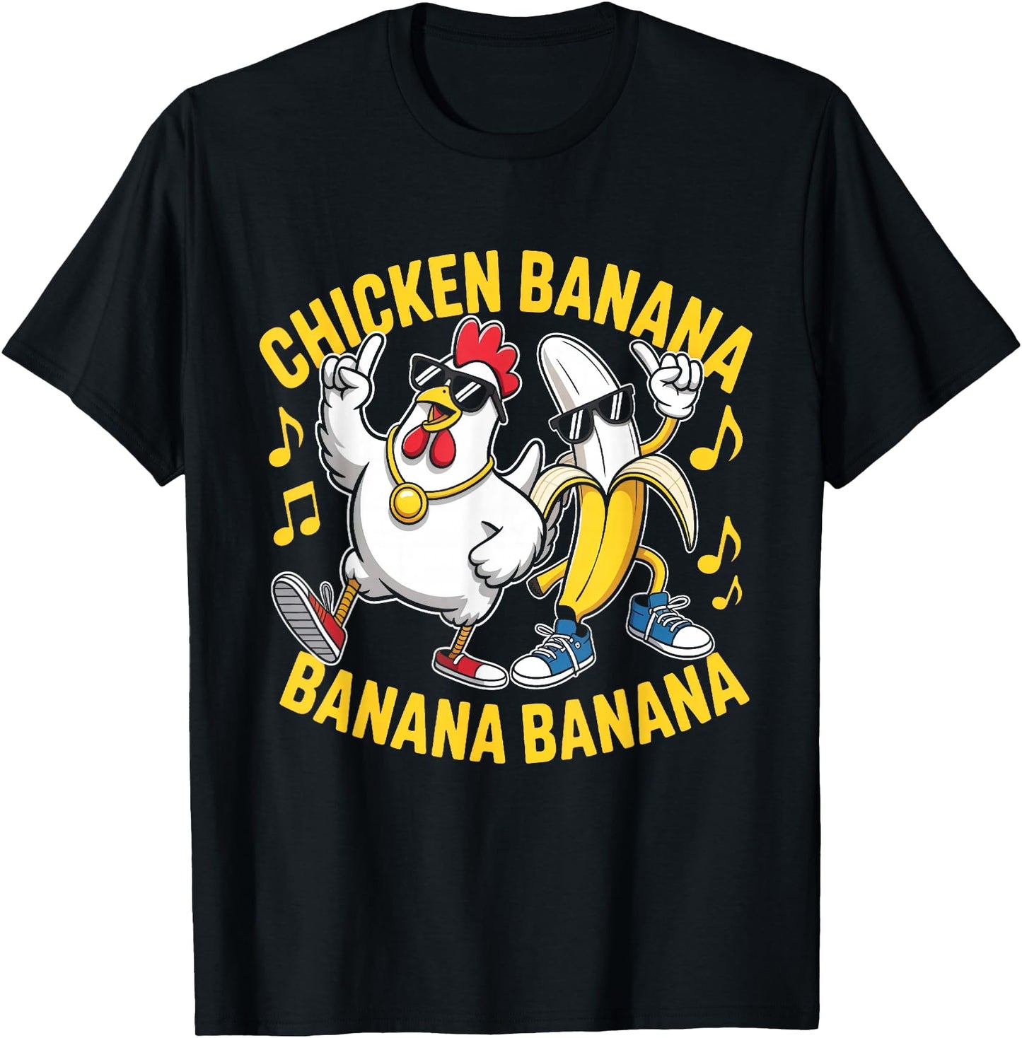 Chicken Banana Banana Banana Music Lover Musician