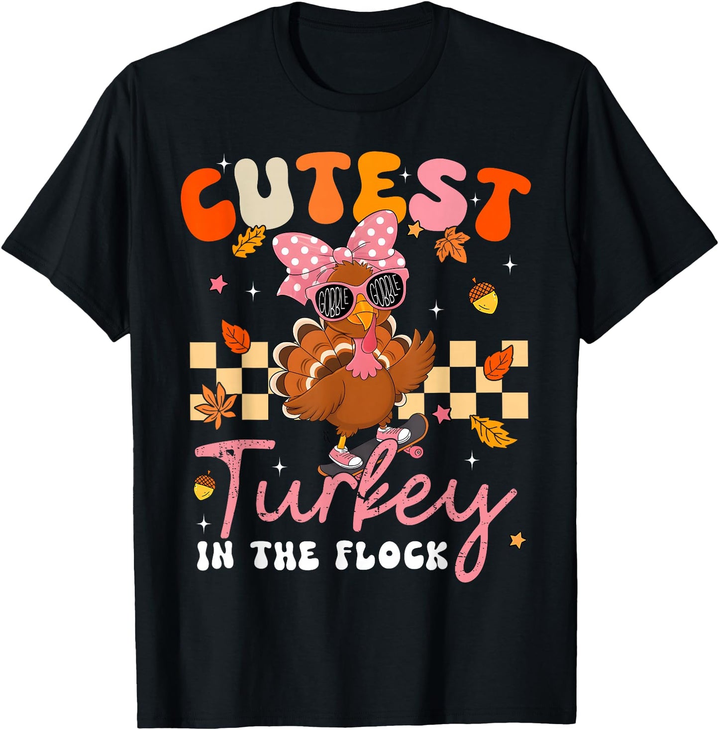 Thanksgiving Cutest Turkey in The Flock Girls Toddlers